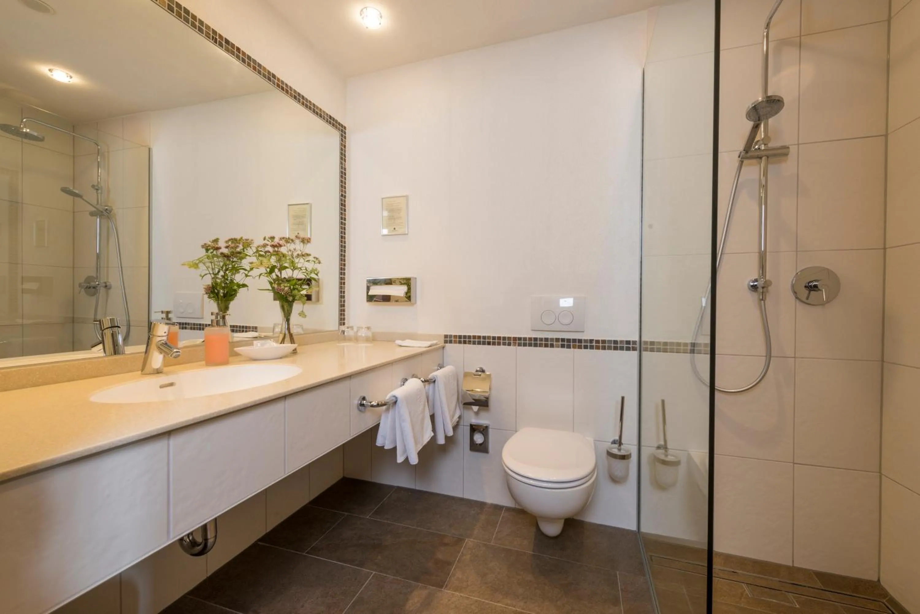 Shower in Hotel & Weinhaus Anker