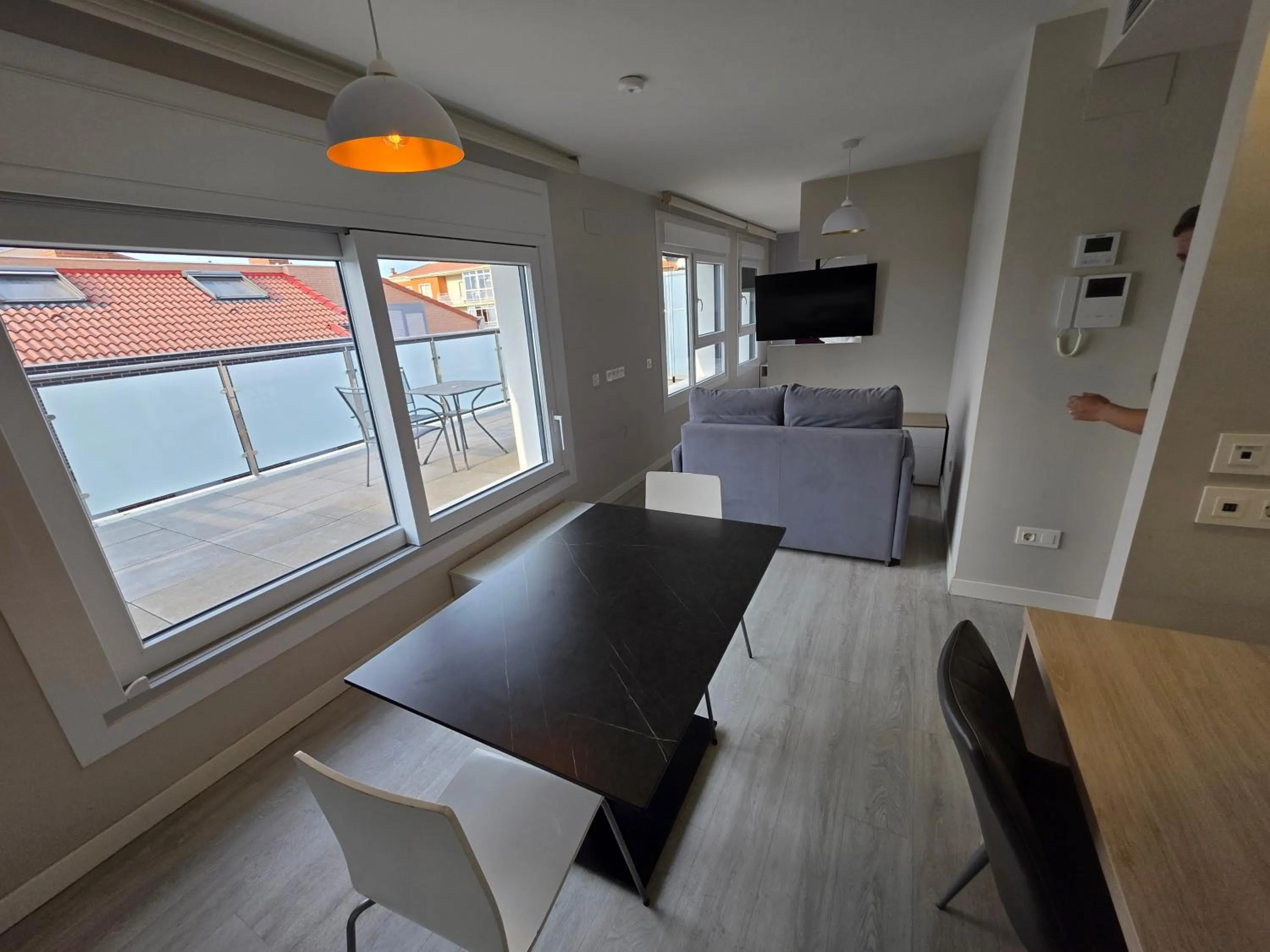 Bed in Apartahotel Aranda Flex Living