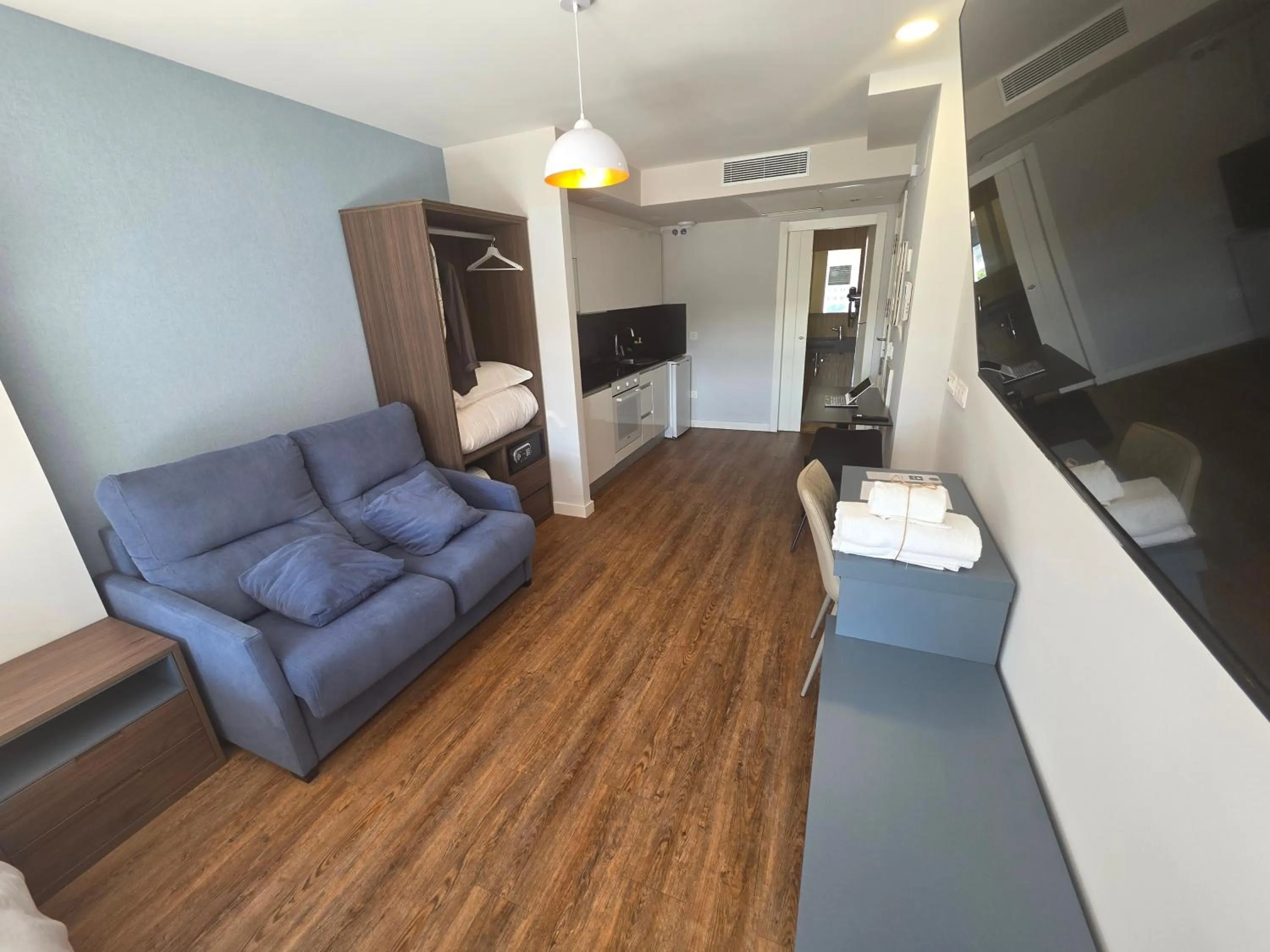 Bedroom in Apartahotel Aranda Flex Living