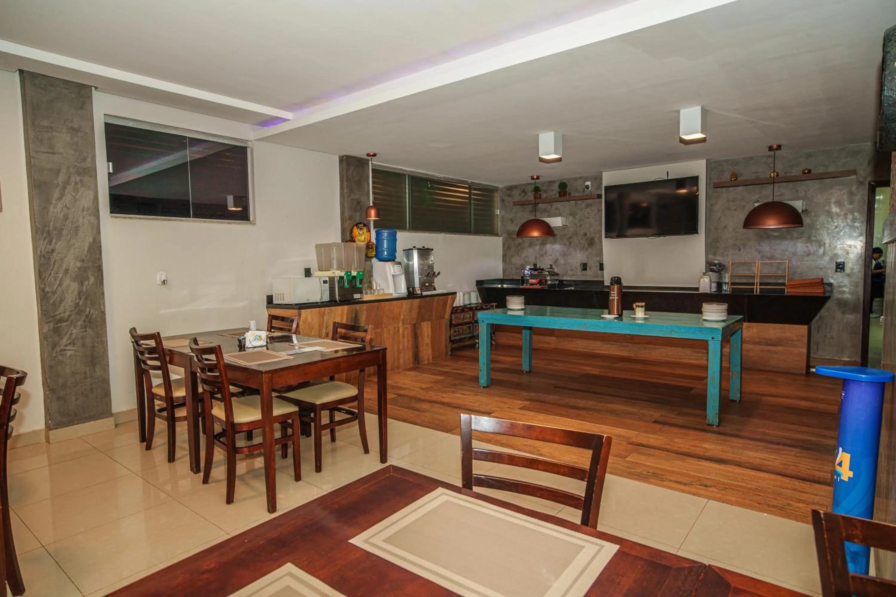 Dining area in W4 Hotel