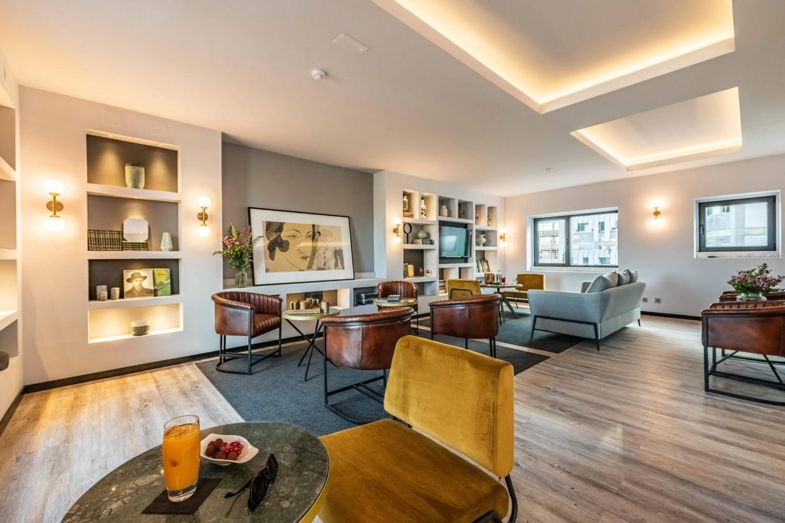 Lounge or bar in Pestana Lisboa Vintage City Center Suites