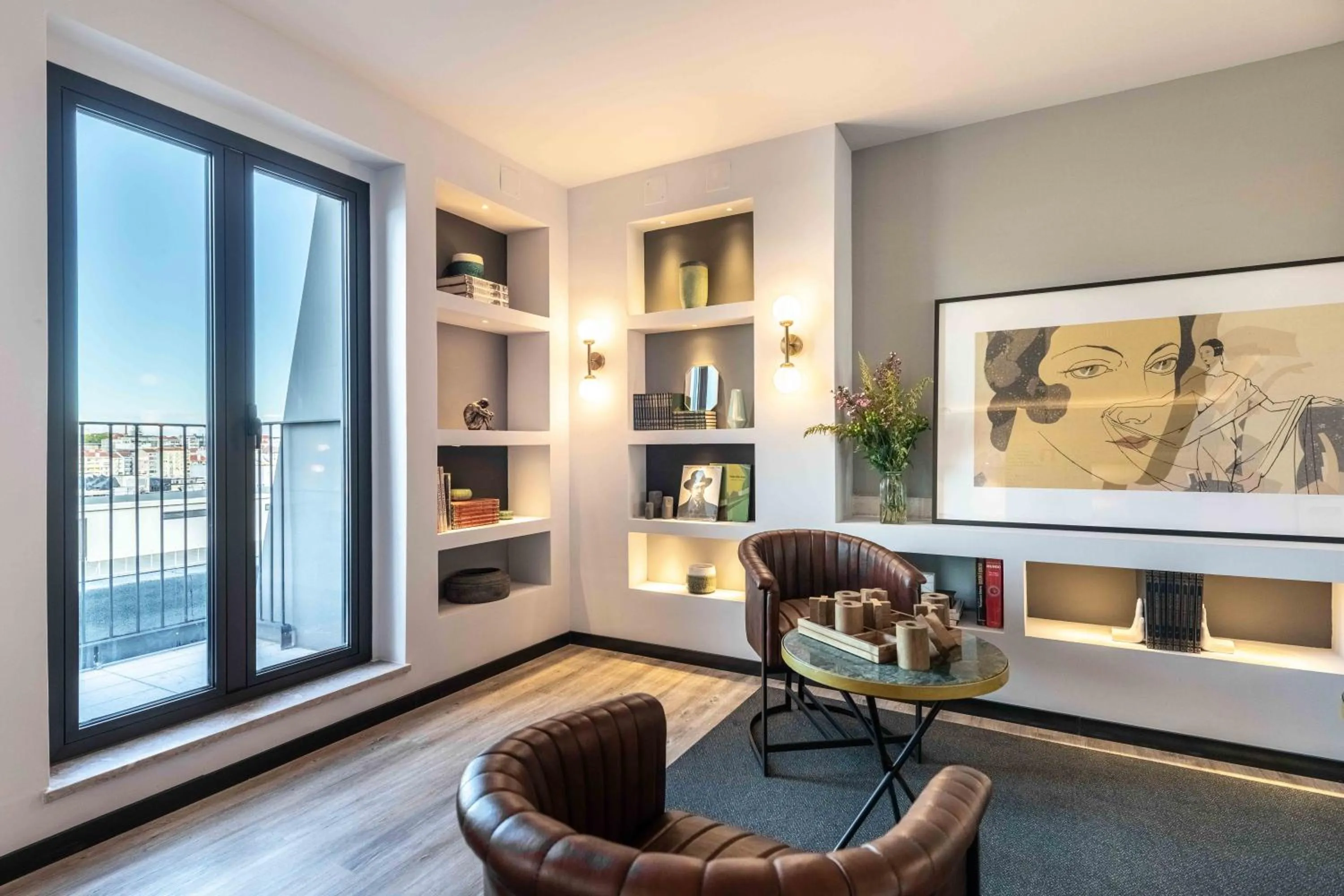 Living room in Pestana Lisboa Vintage City Center Suites