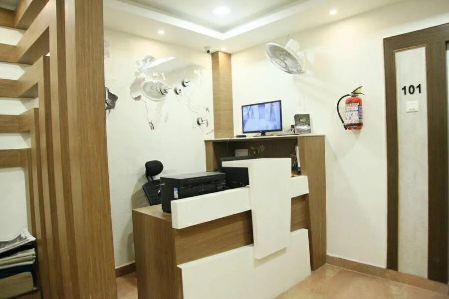 Lobby or reception in Hotel Delma