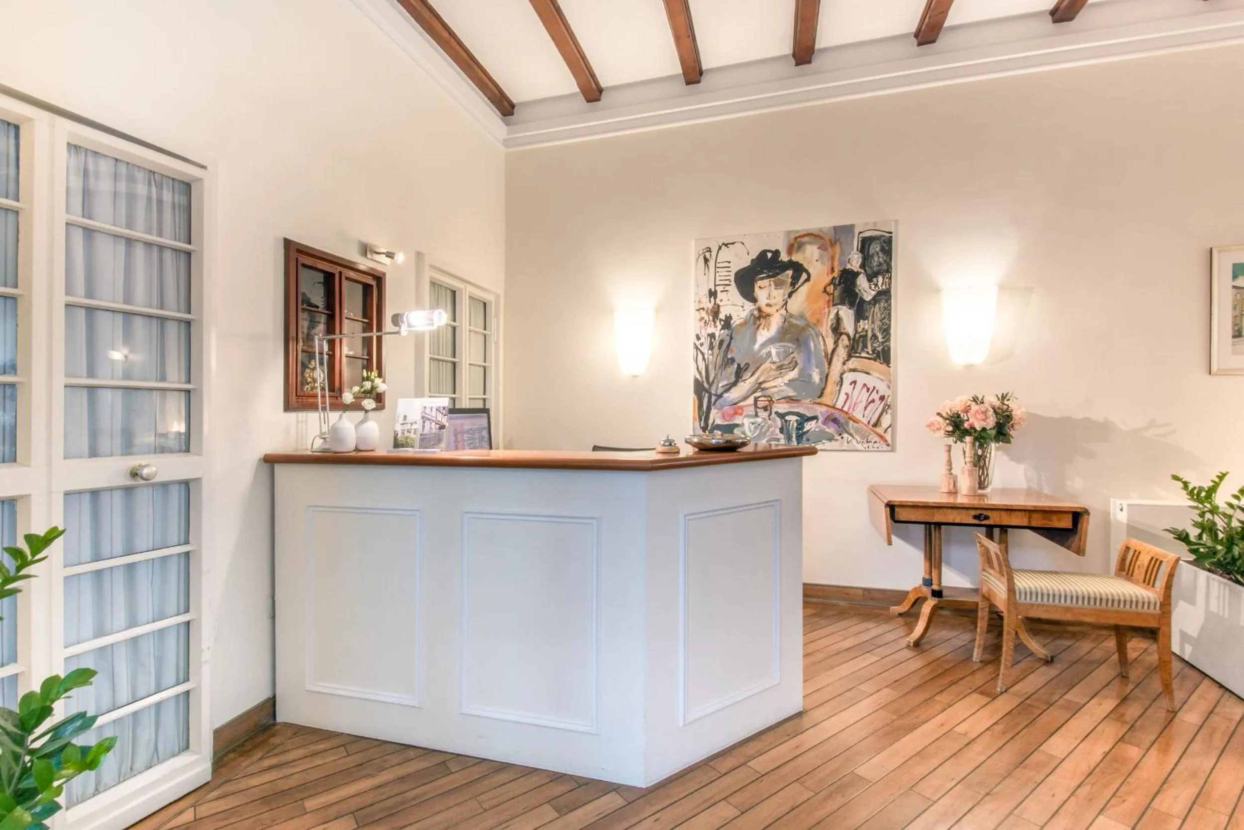 Lobby or reception in Hotel Friederike