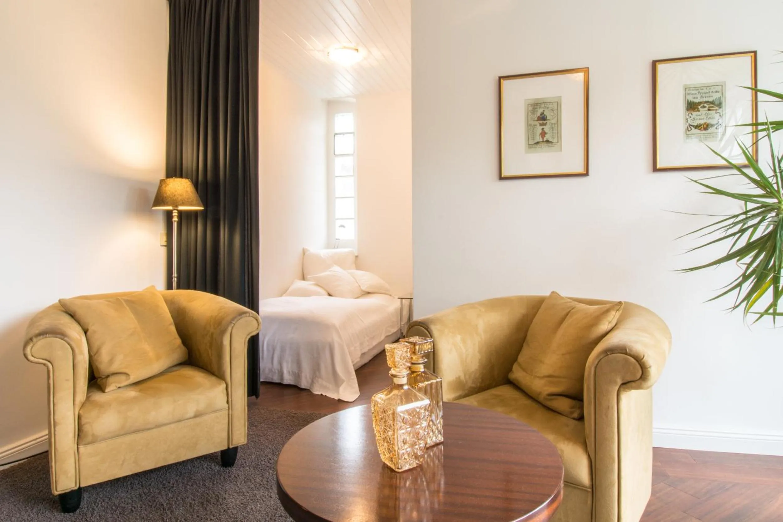 Bed in Hotel Friederike