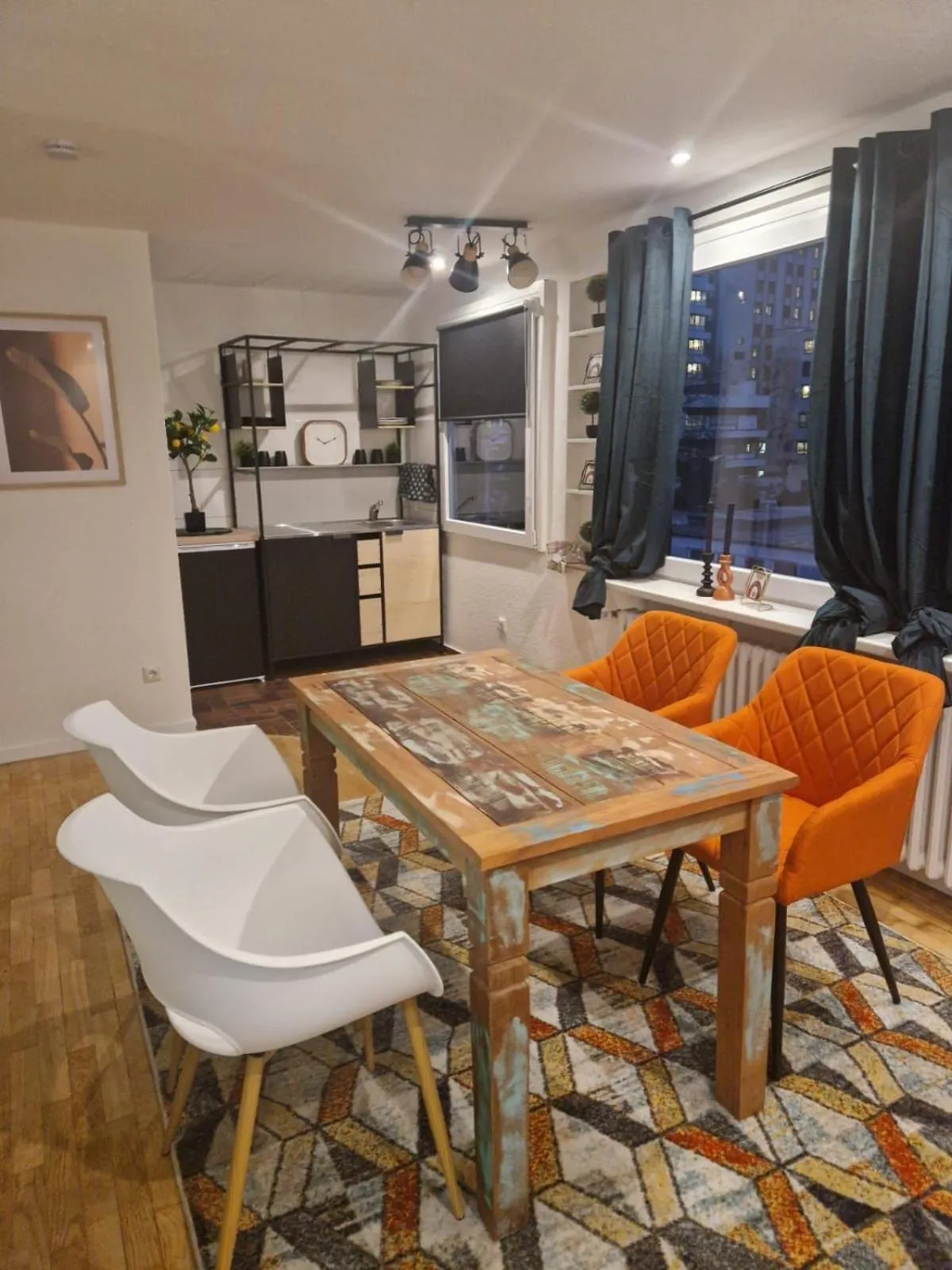 Kitchen or kitchenette in Hotel Friederike