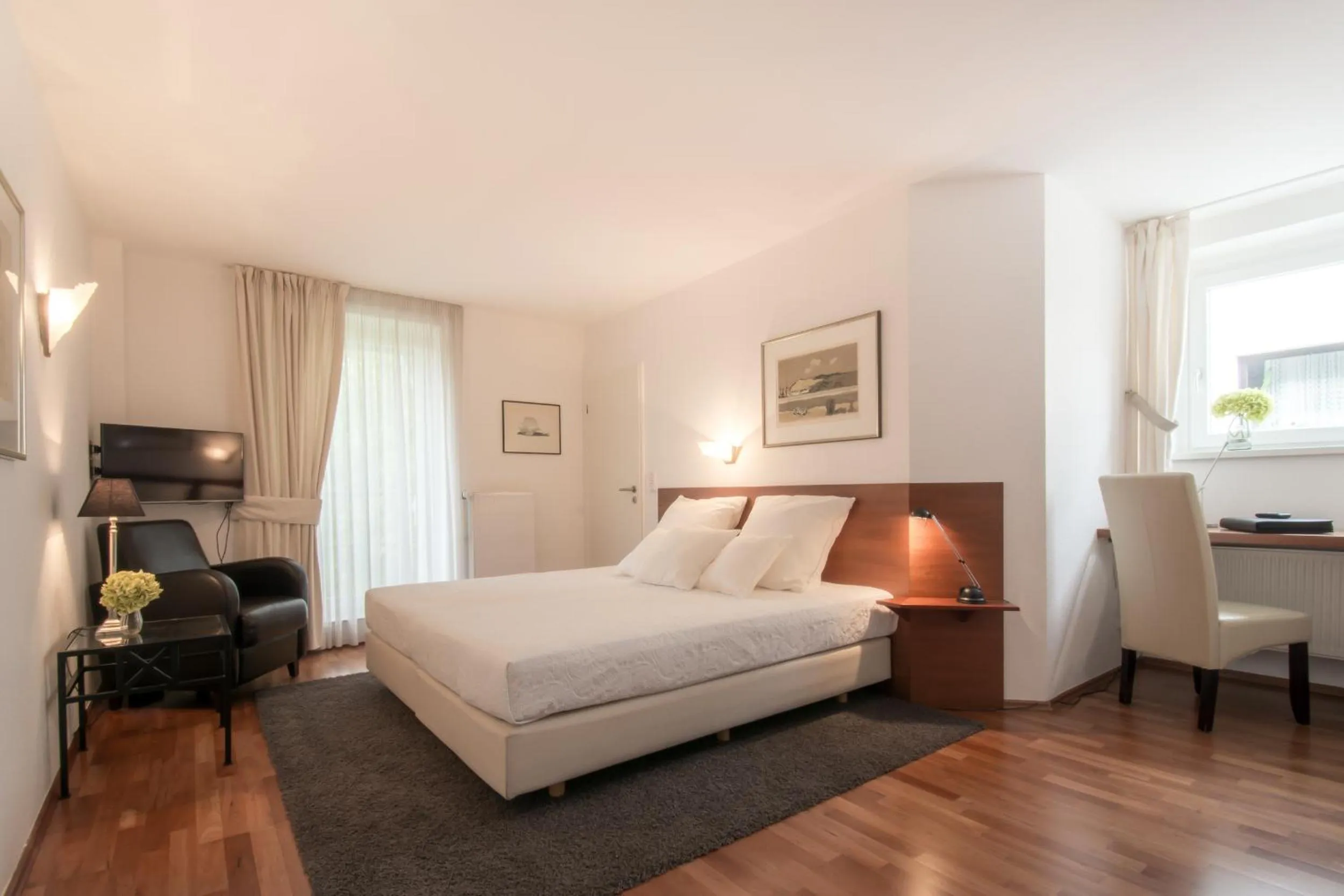 Bedroom, Bed in Hotel Friederike