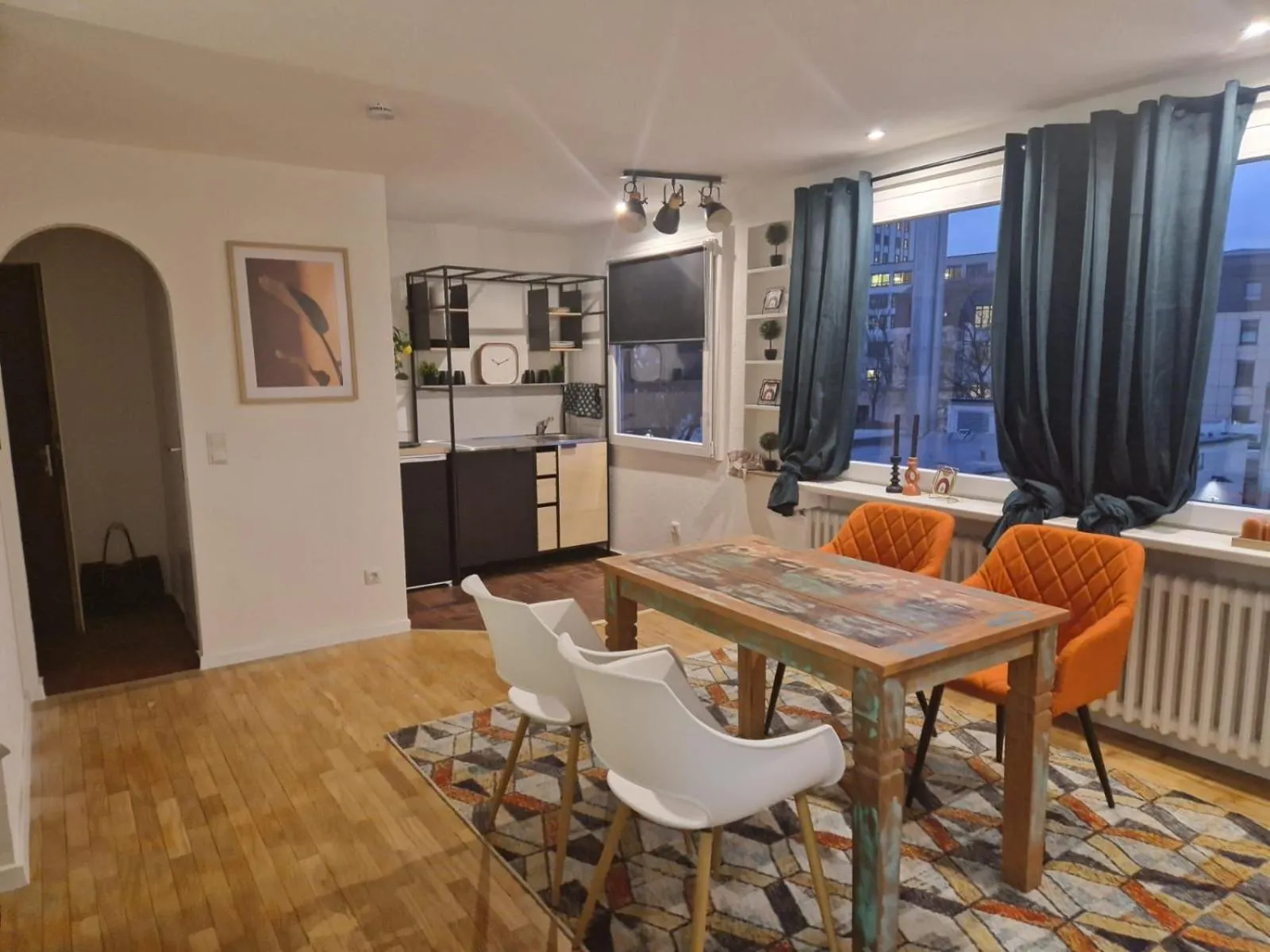 Kitchen or kitchenette in Hotel Friederike