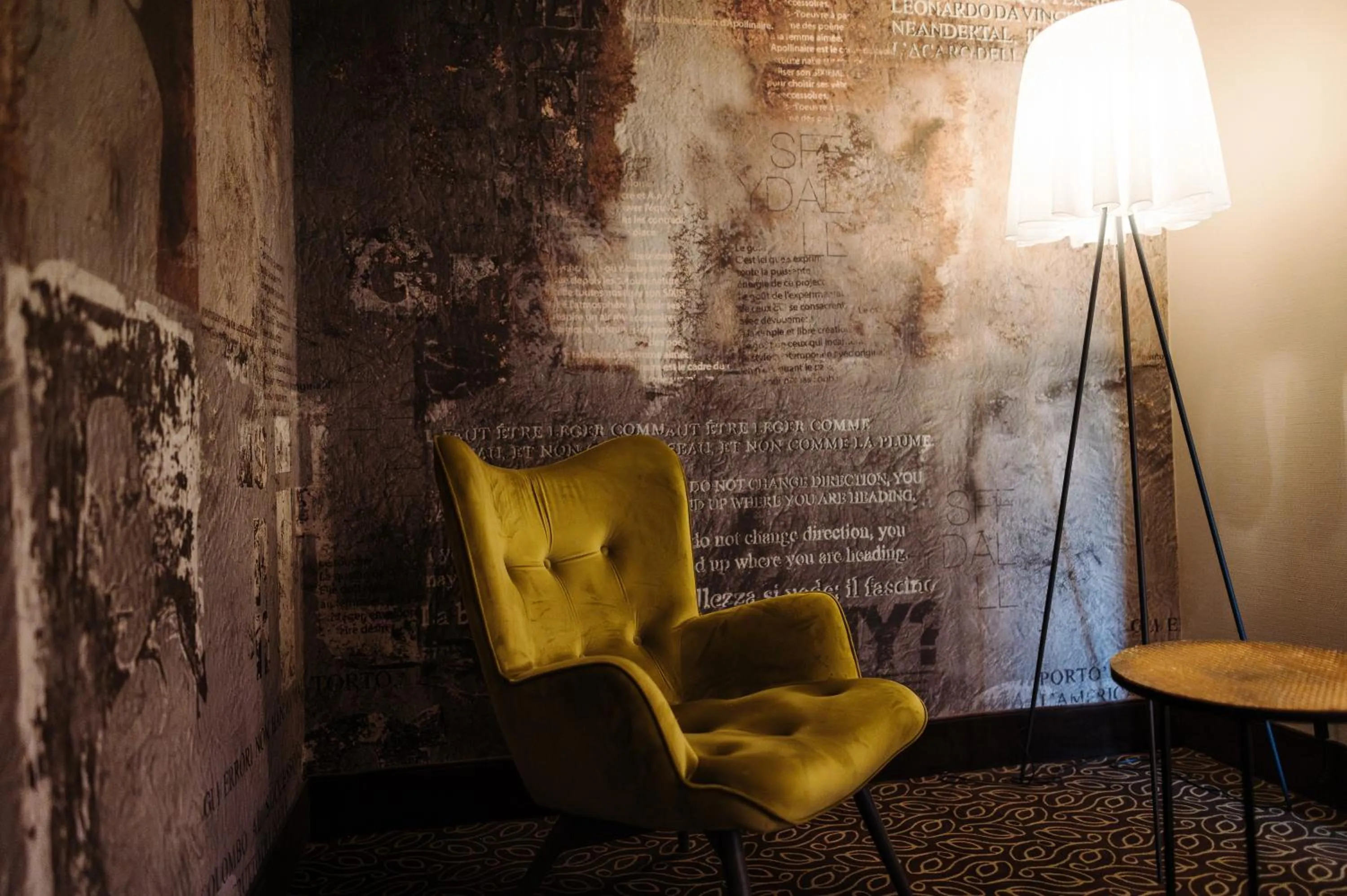 Decorative detail in Hotel Säntis