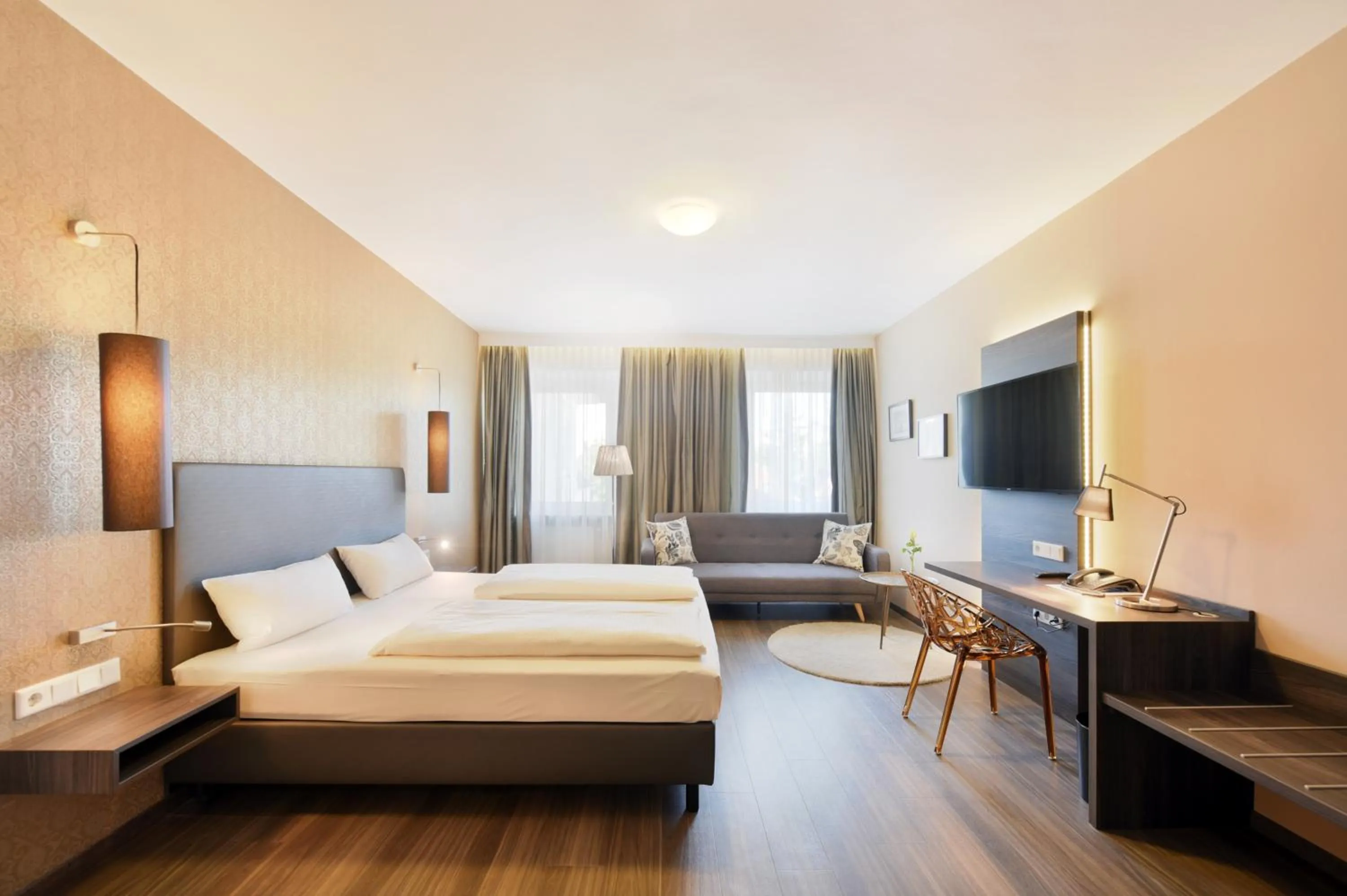 Photo of the whole room, Bed in Hotel Säntis