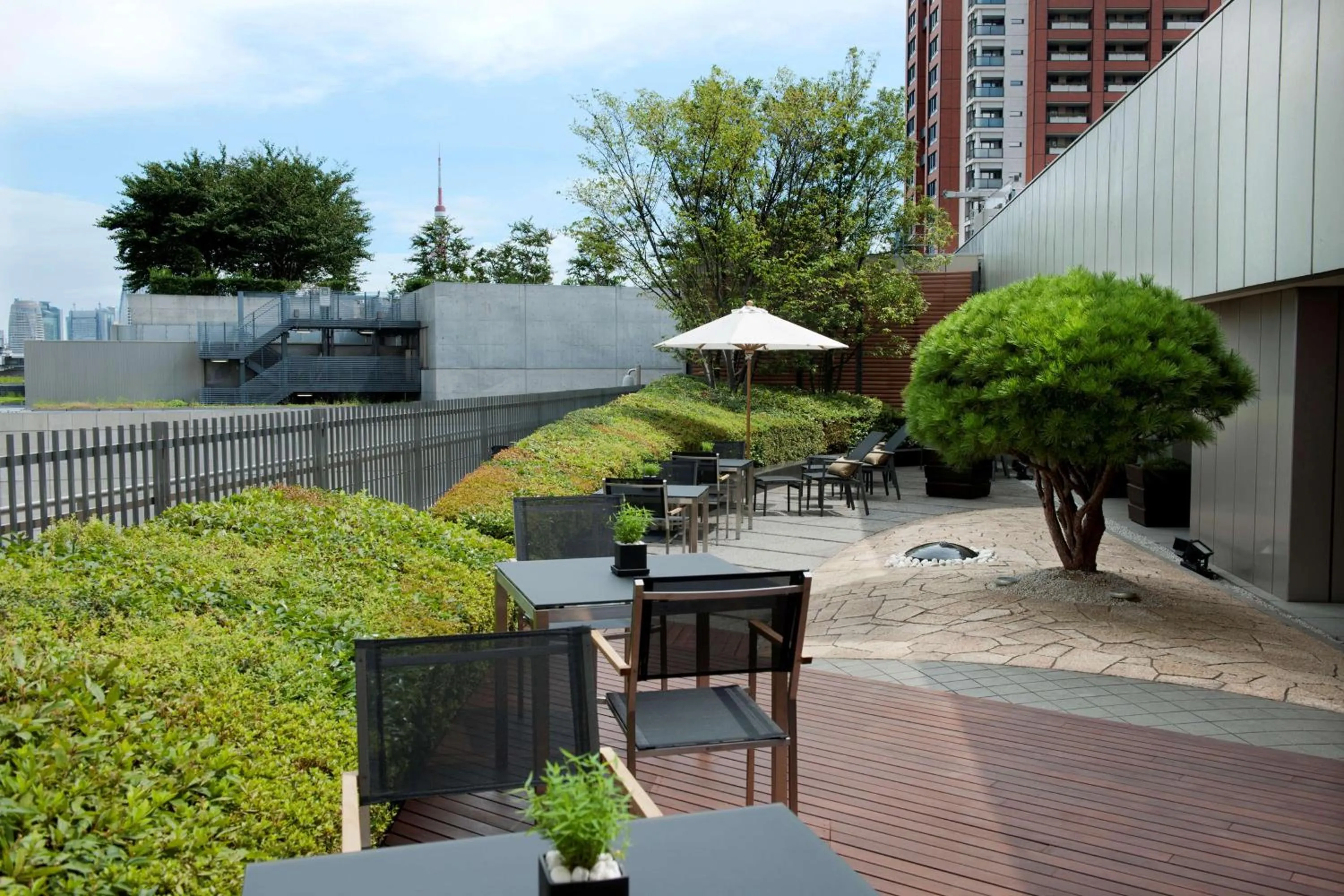 Patio in Grand Hyatt Tokyo