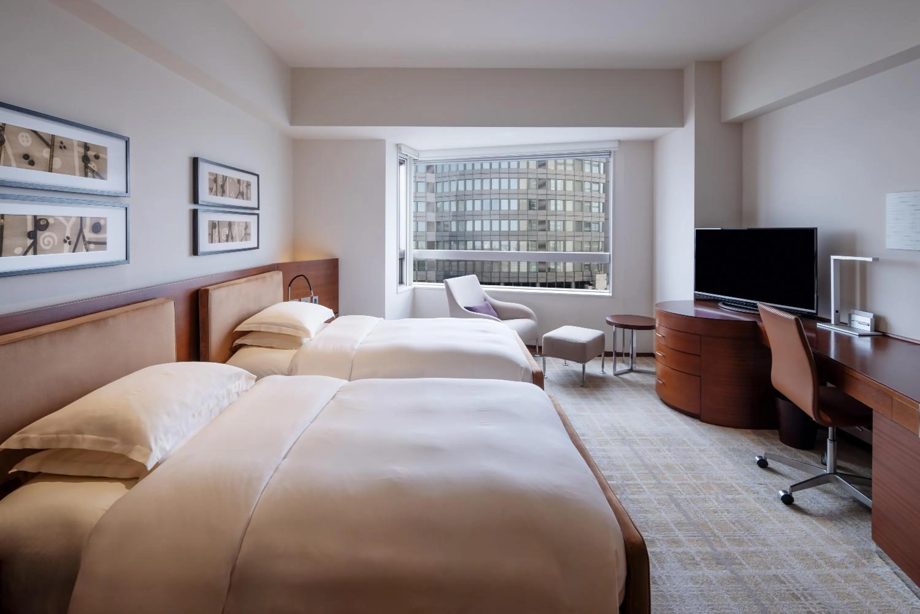 Bed in Grand Hyatt Tokyo