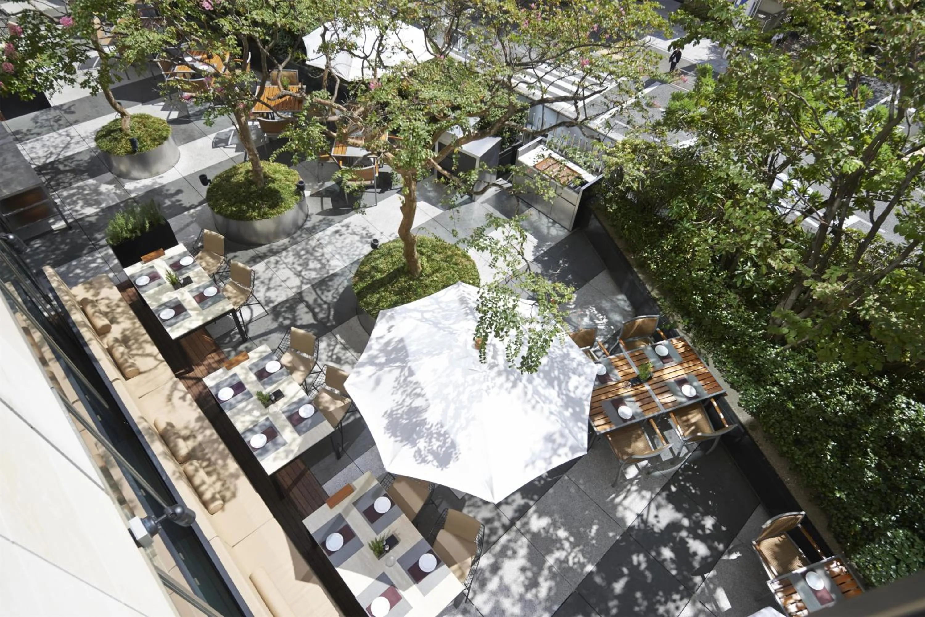 Patio in Grand Hyatt Tokyo