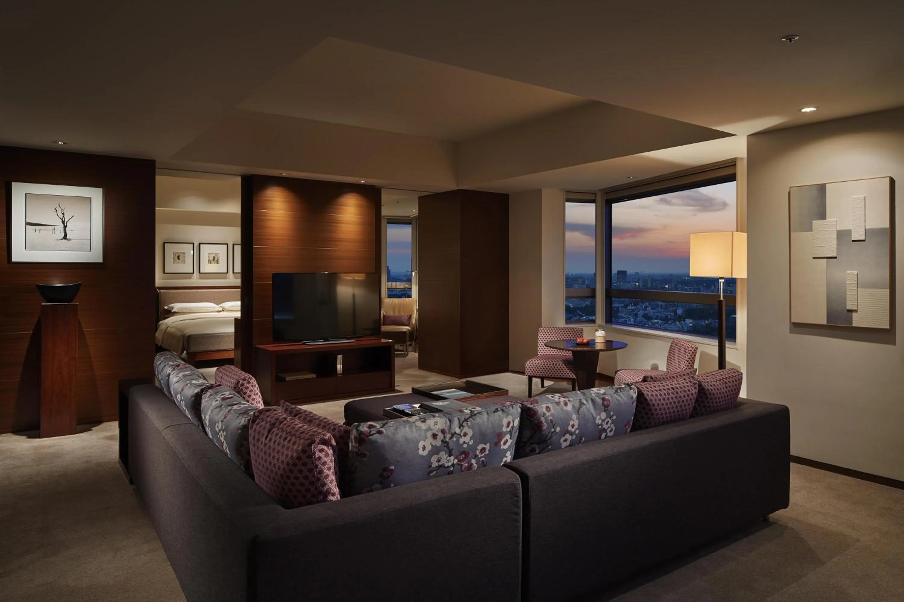 Photo of the whole room in Grand Hyatt Tokyo