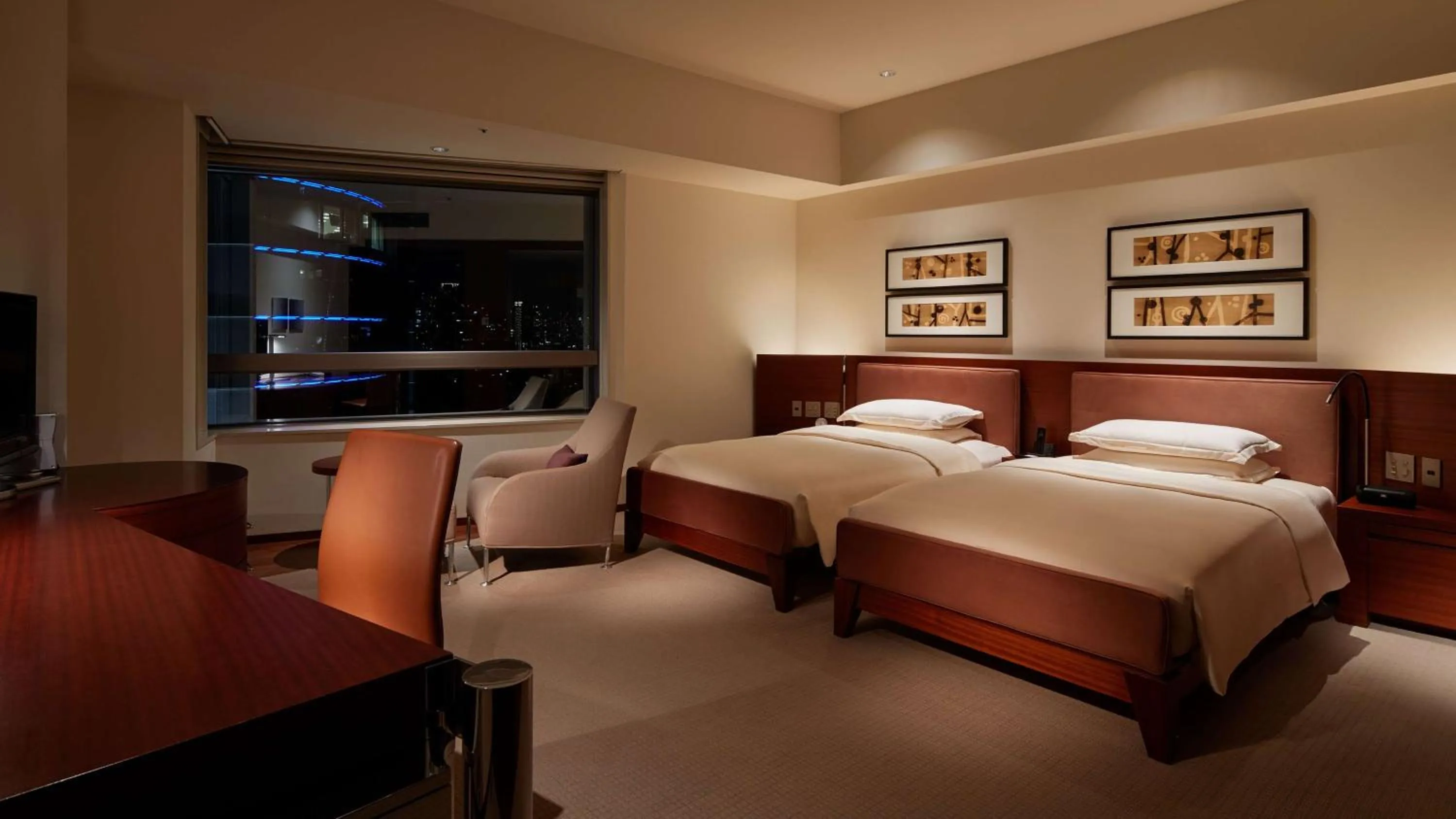 Bedroom, Bed in Grand Hyatt Tokyo