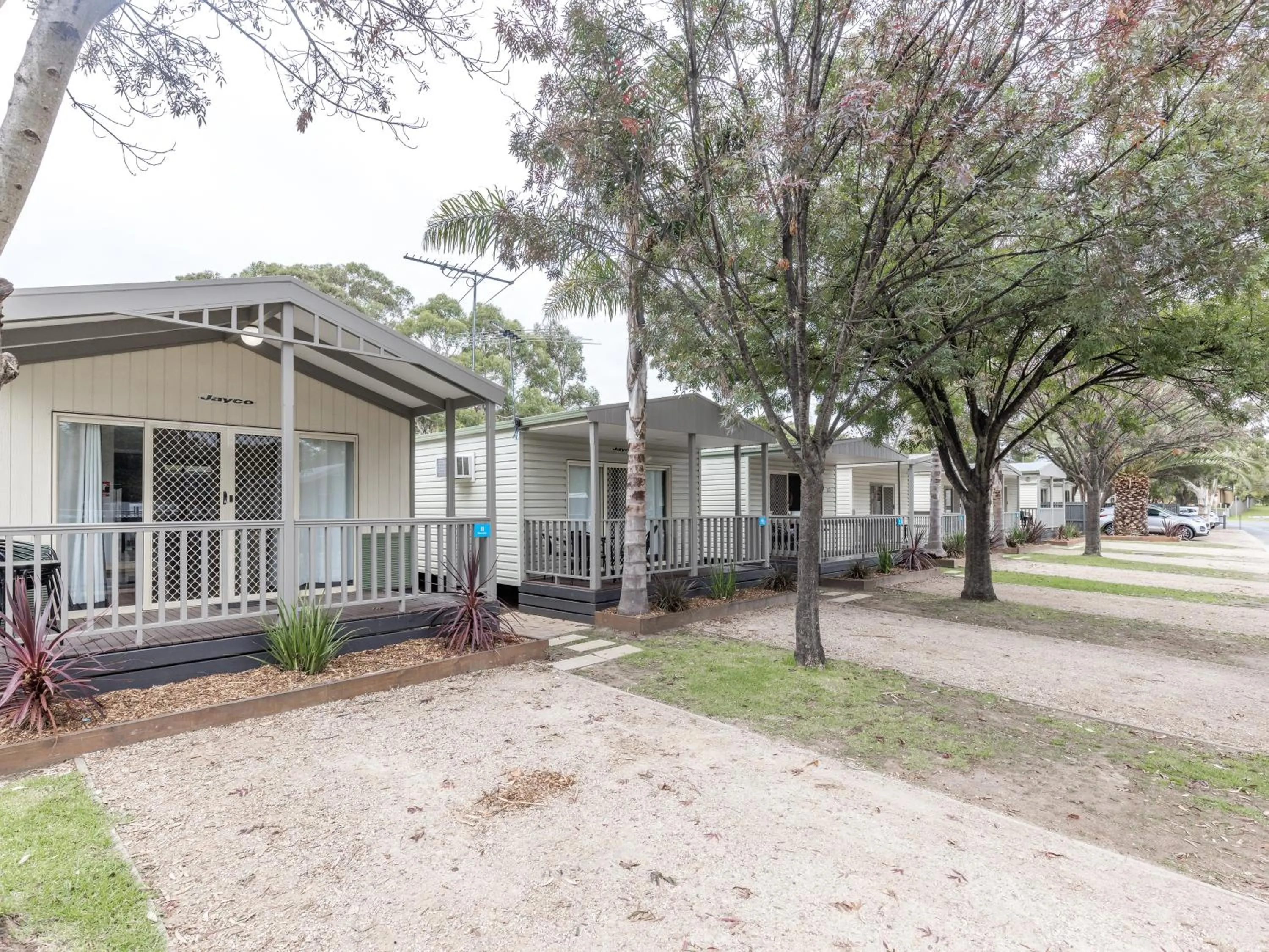 Deluxe Bungalow - Sheerwater Cabin in NRMA Phillip Island Beachfront Holiday Park