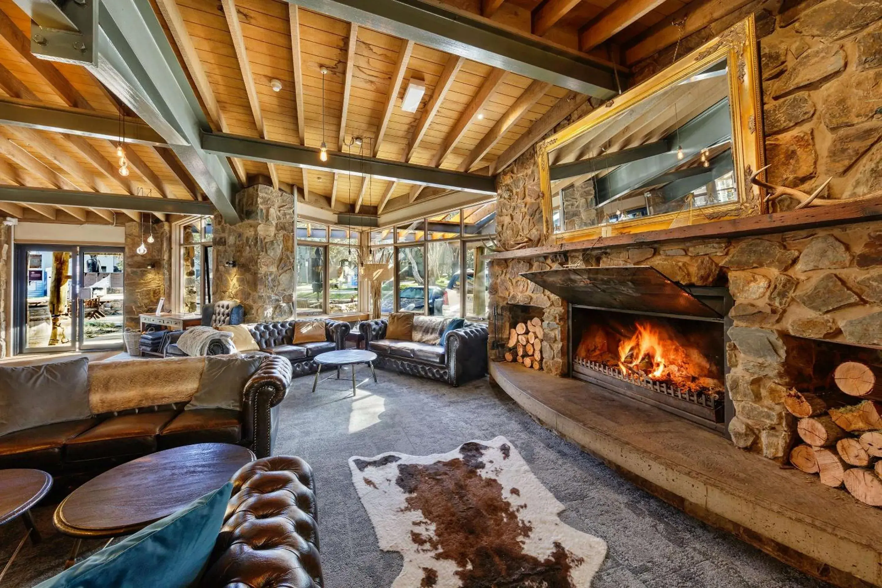 Lobby or reception in Club Wyndham Dinner Plain, Trademark Collection by Wyndham Lobby or reception in Club Wyndham Dinner Plain, Trademark Collection by Wyndham