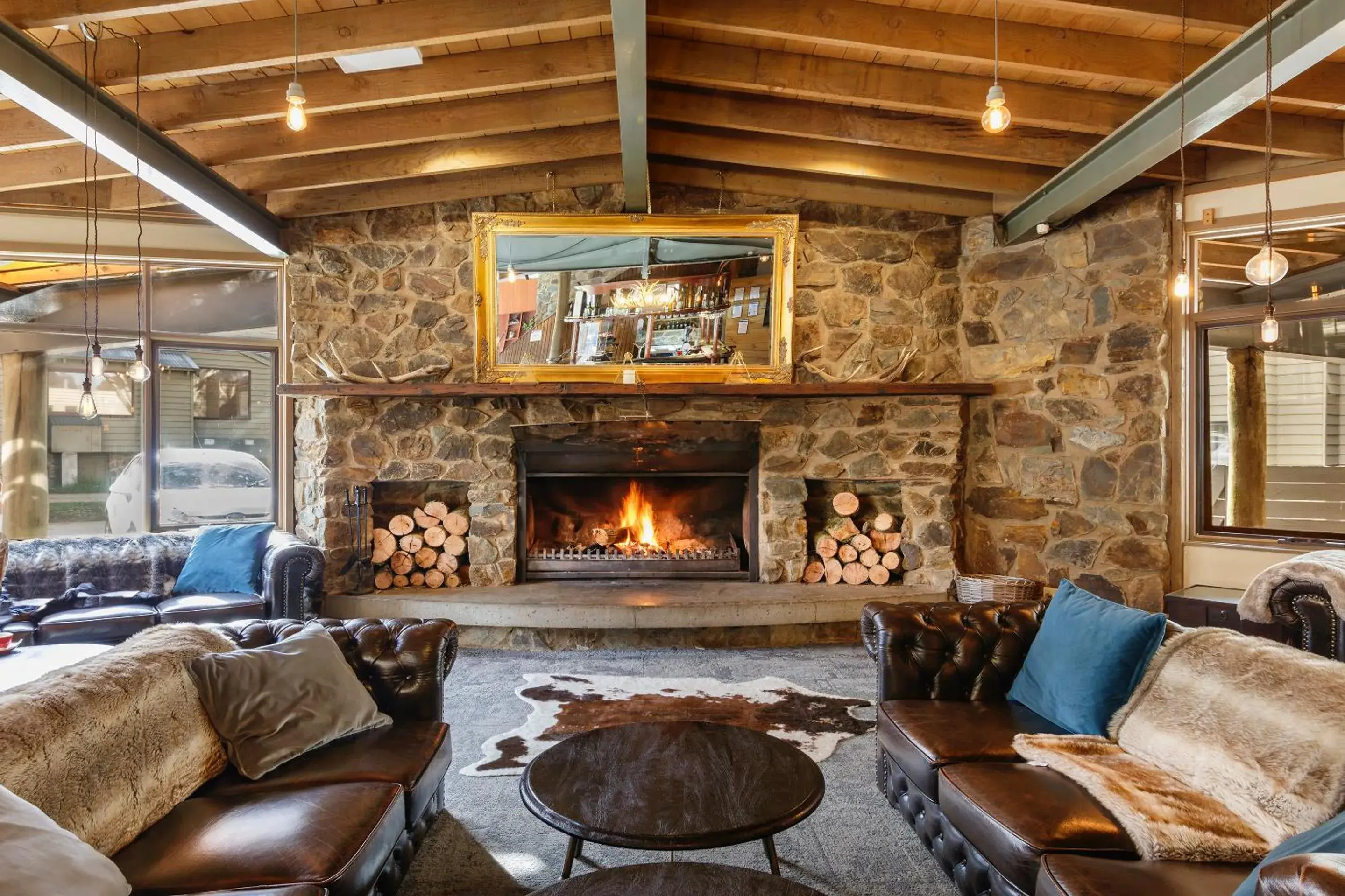 Lounge or bar in Club Wyndham Dinner Plain, Trademark Collection by Wyndham Lounge or bar in Club Wyndham Dinner Plain, Trademark Collection by Wyndham