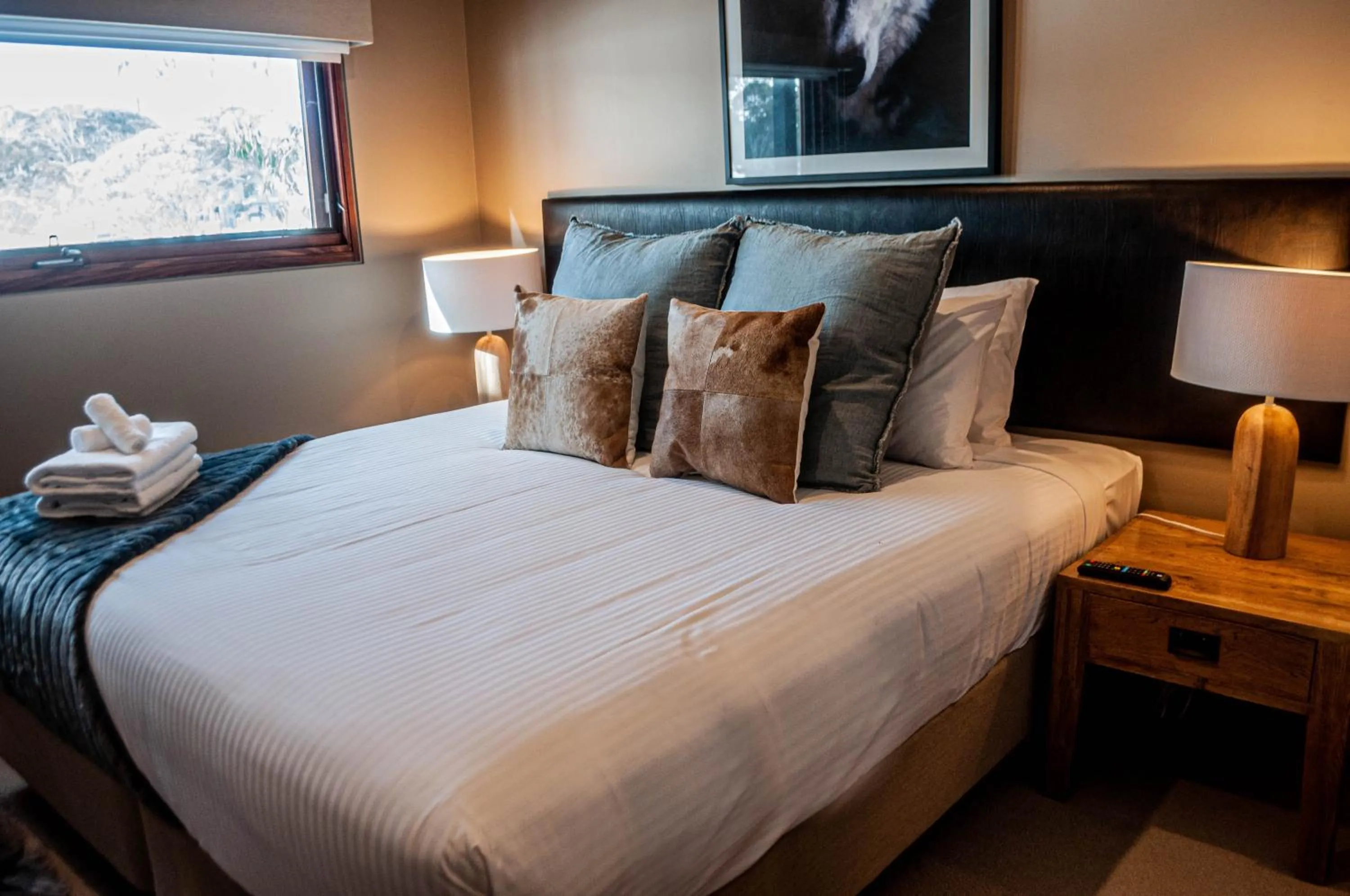 Bedroom, Bed in Club Wyndham Dinner Plain, Trademark Collection by Wyndham