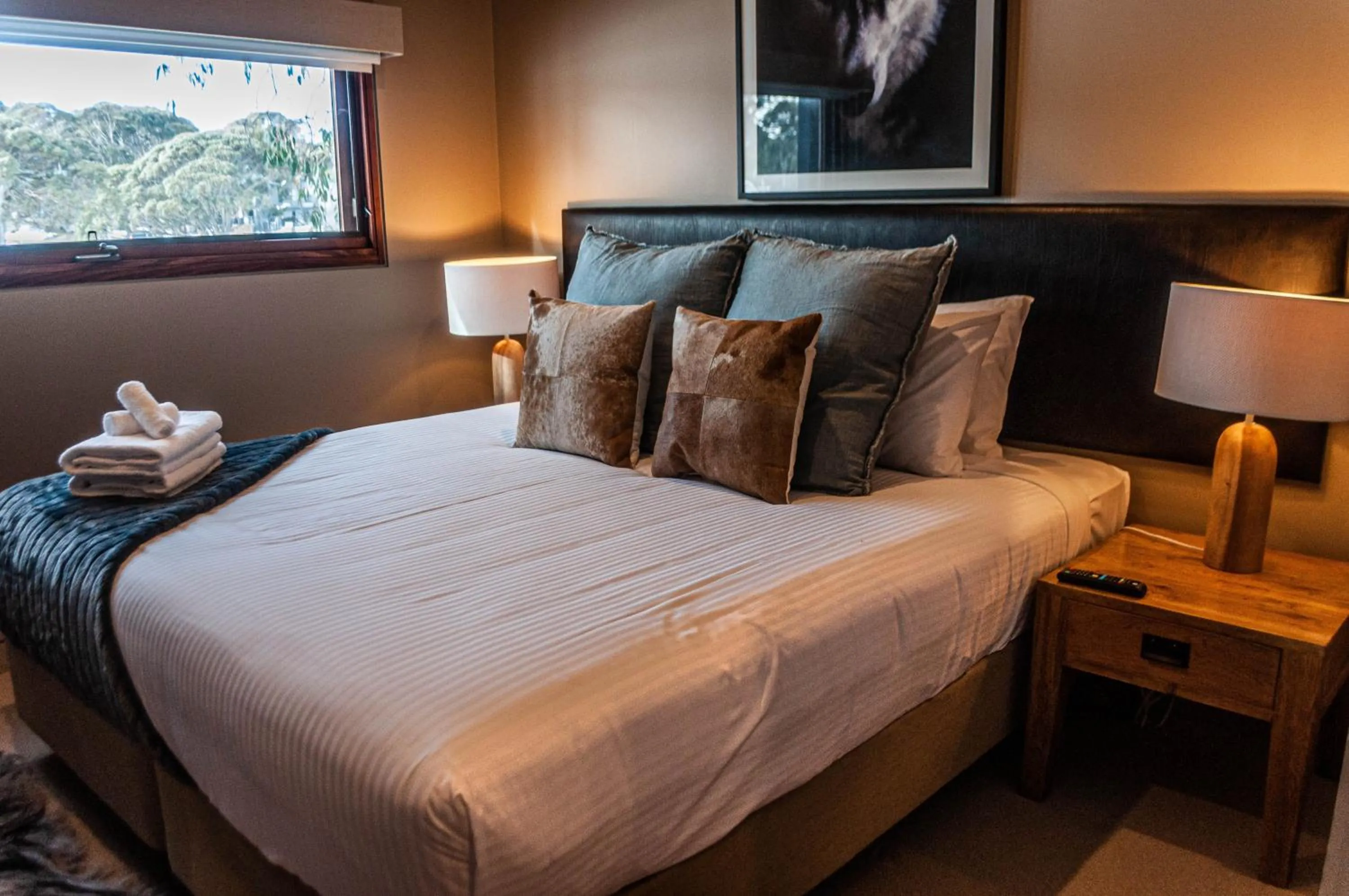 Bedroom, Bed in Club Wyndham Dinner Plain, Trademark Collection by Wyndham