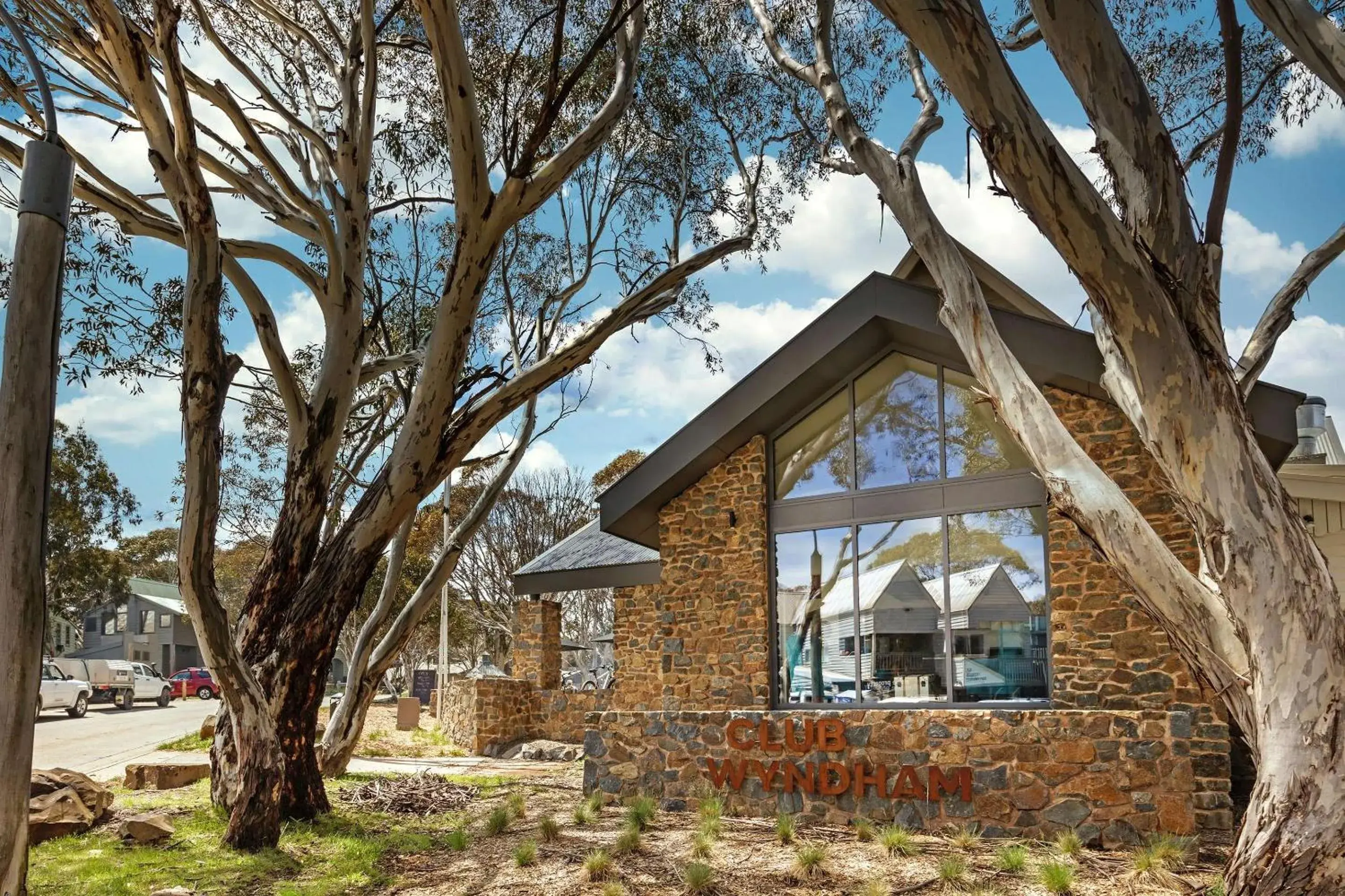 Property building in Club Wyndham Dinner Plain, Trademark Collection by Wyndham Property building in Club Wyndham Dinner Plain, Trademark Collection by Wyndham