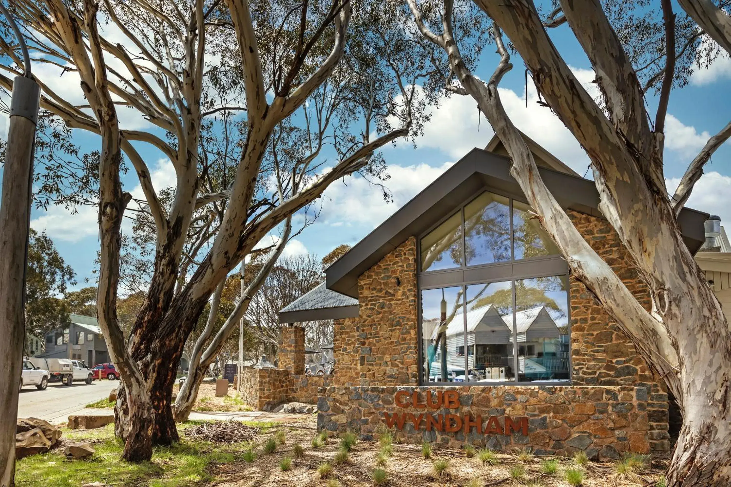 Property building in Club Wyndham Dinner Plain, Trademark Collection by Wyndham Property building in Club Wyndham Dinner Plain, Trademark Collection by Wyndham