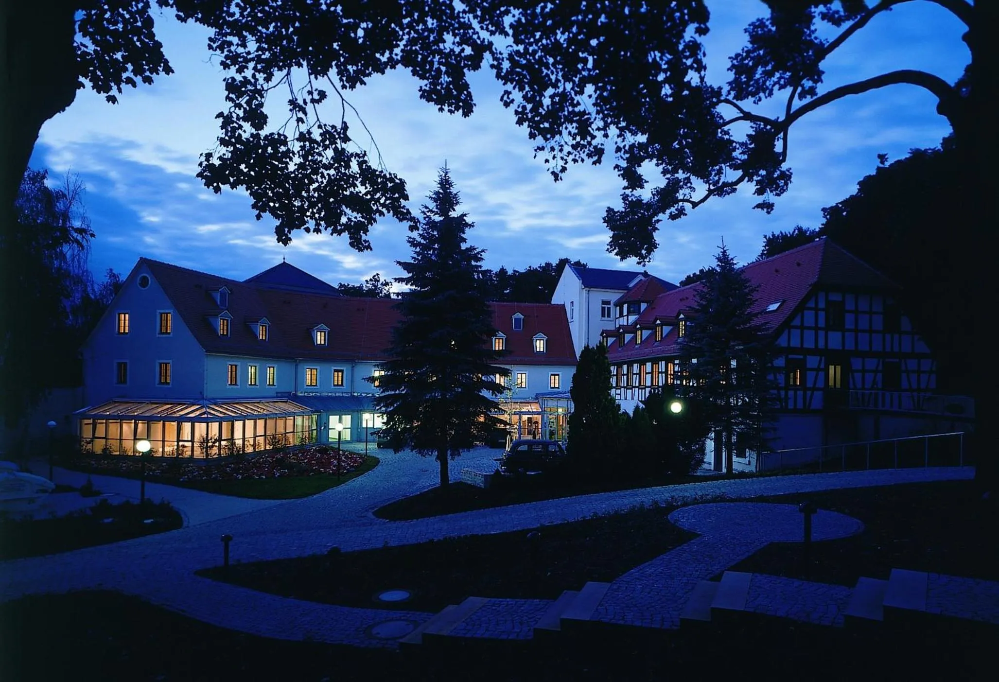 Property building in Hotel Schloss Schweinsburg