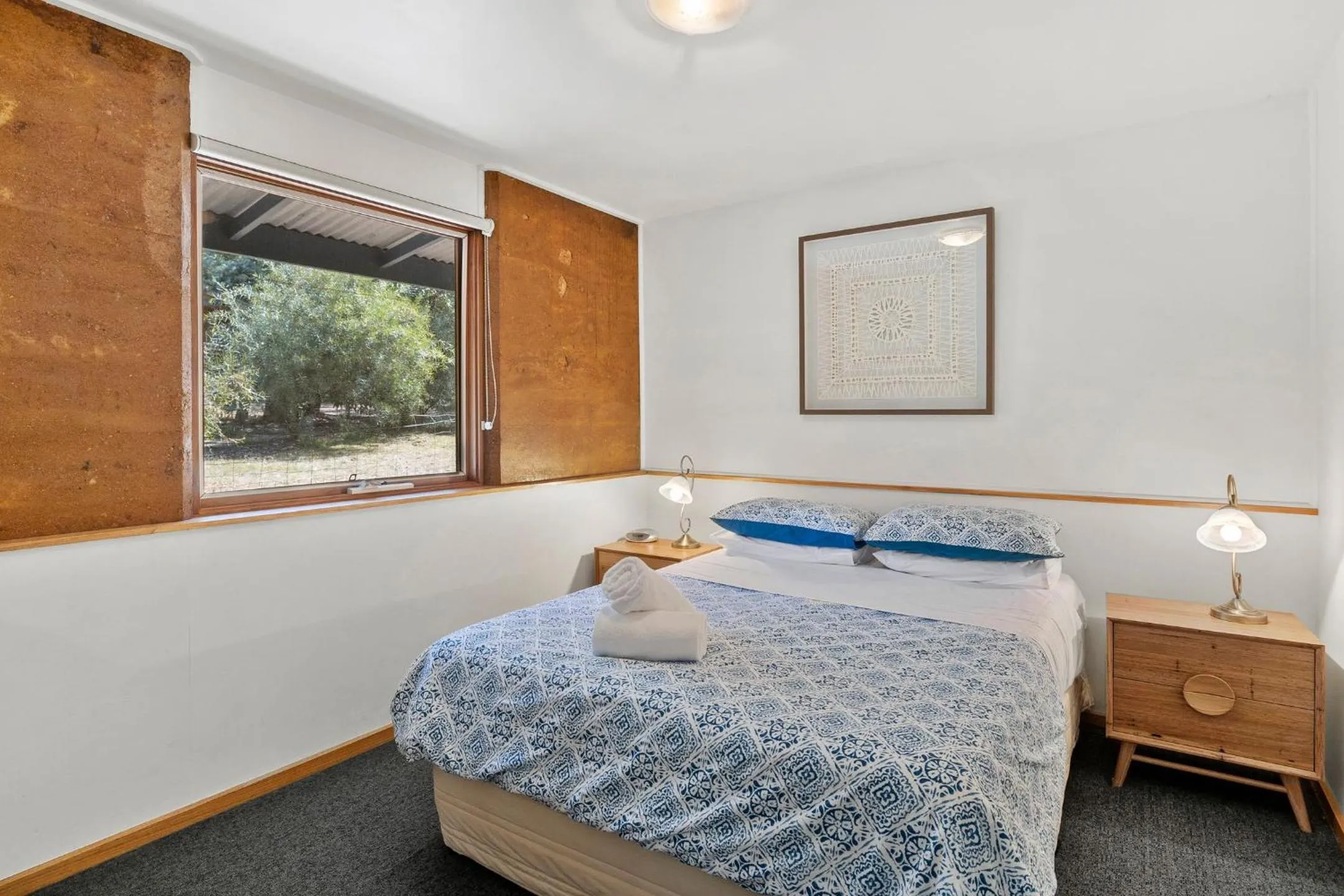 Bed in Split Point Cottages