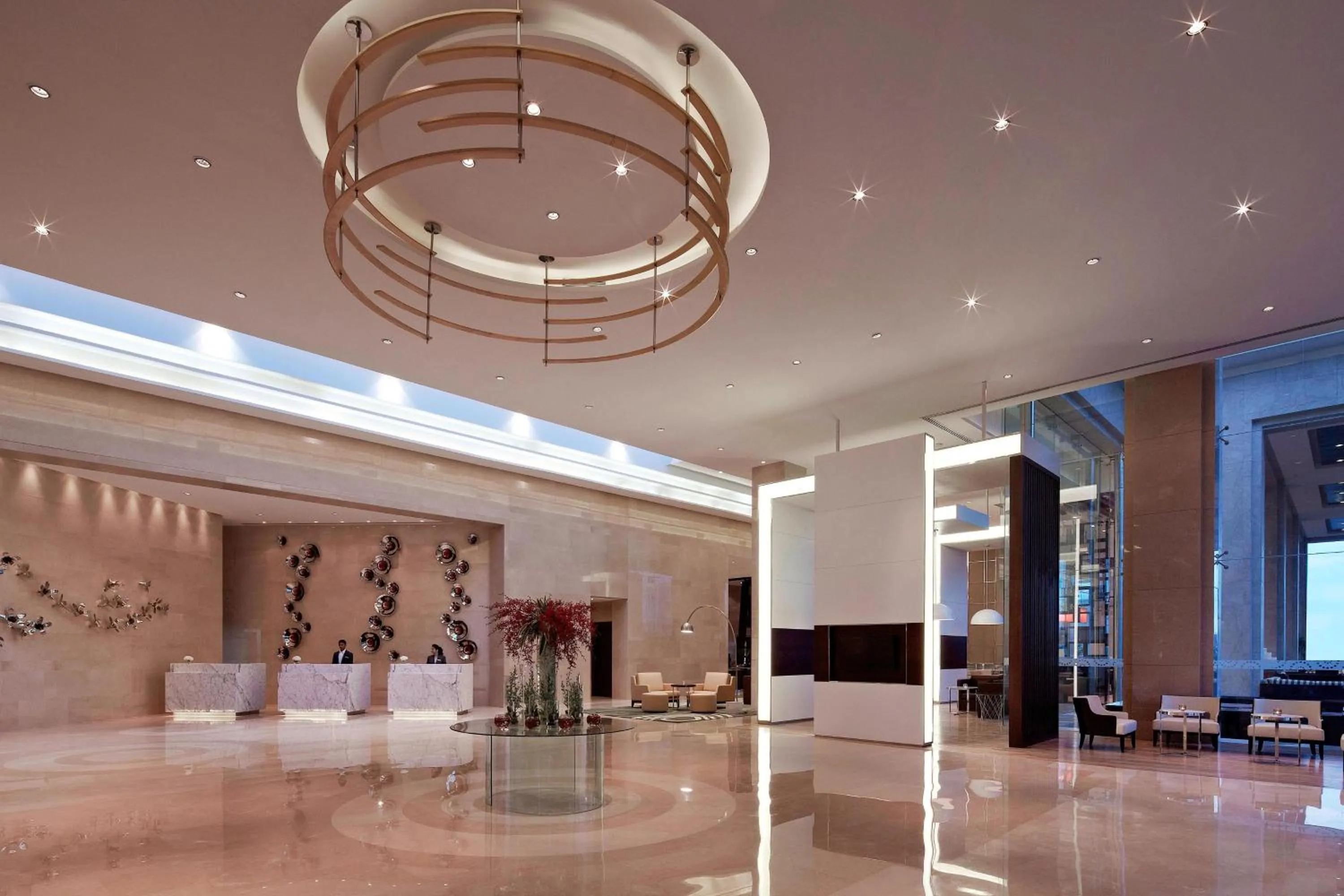 Lobby or reception in Courtyard by Marriott Pune Chakan