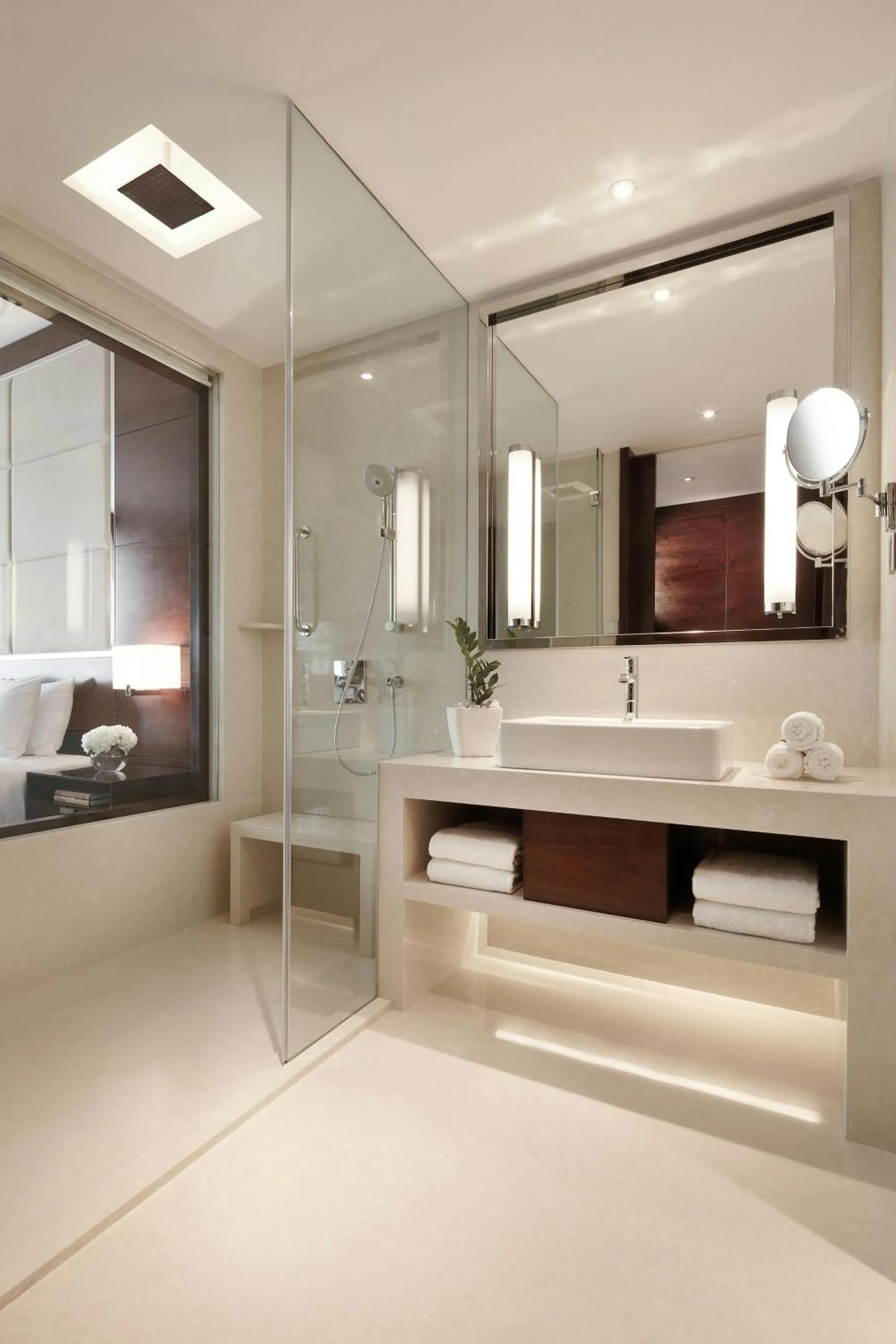 Bathroom in Courtyard by Marriott Pune Chakan