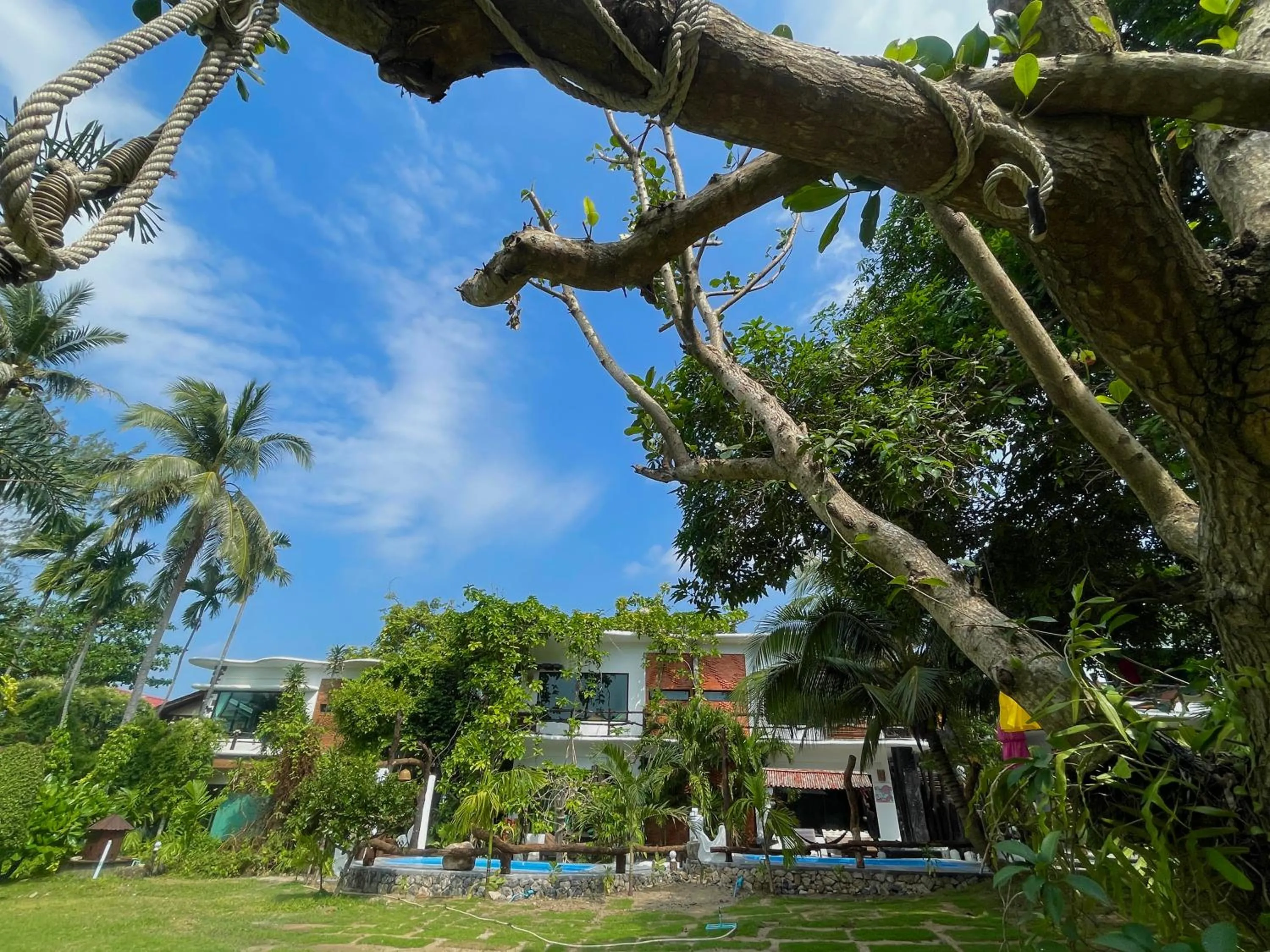 Garden view in AC 2 Resort