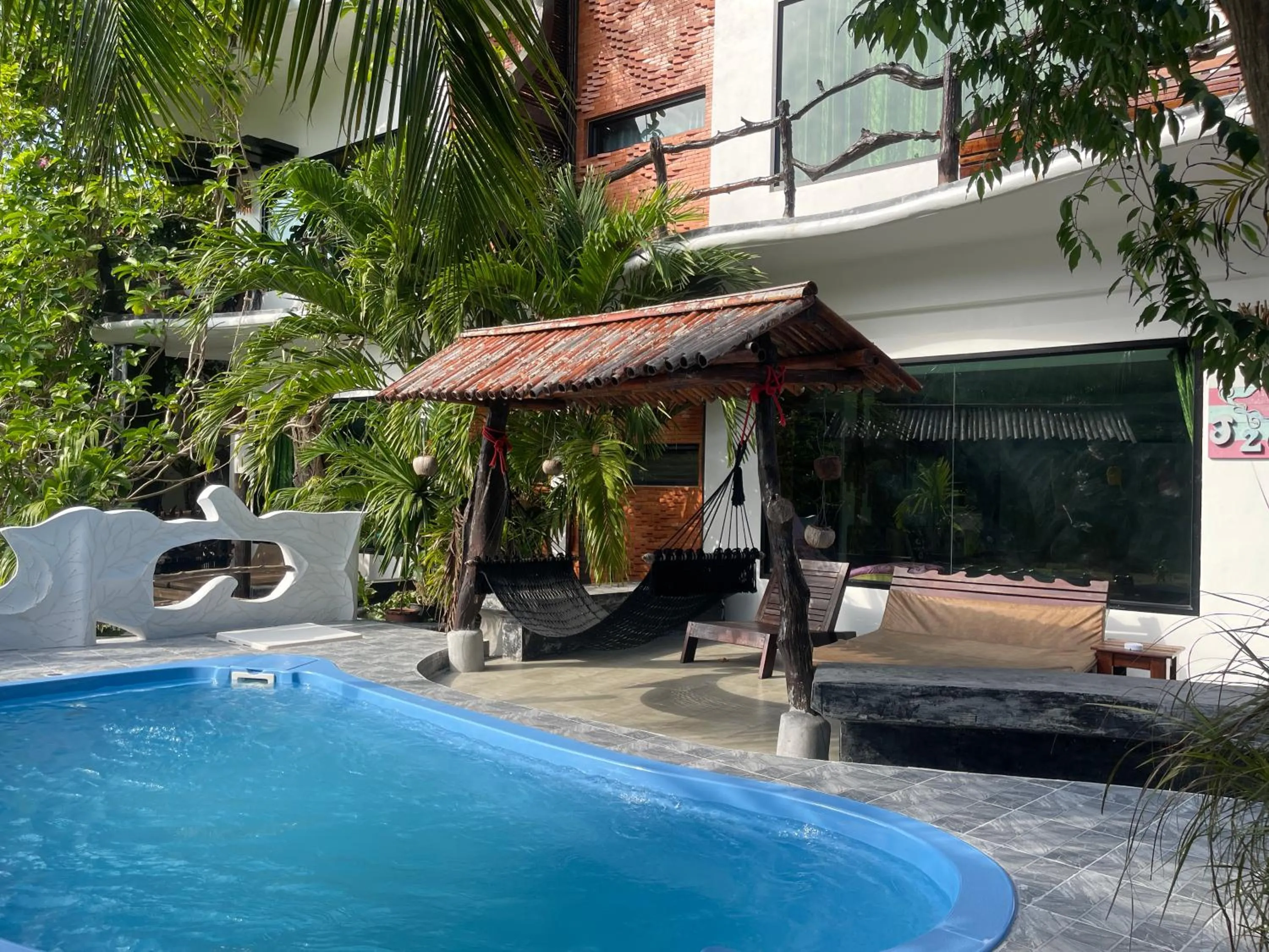 Swimming pool in AC 2 Resort