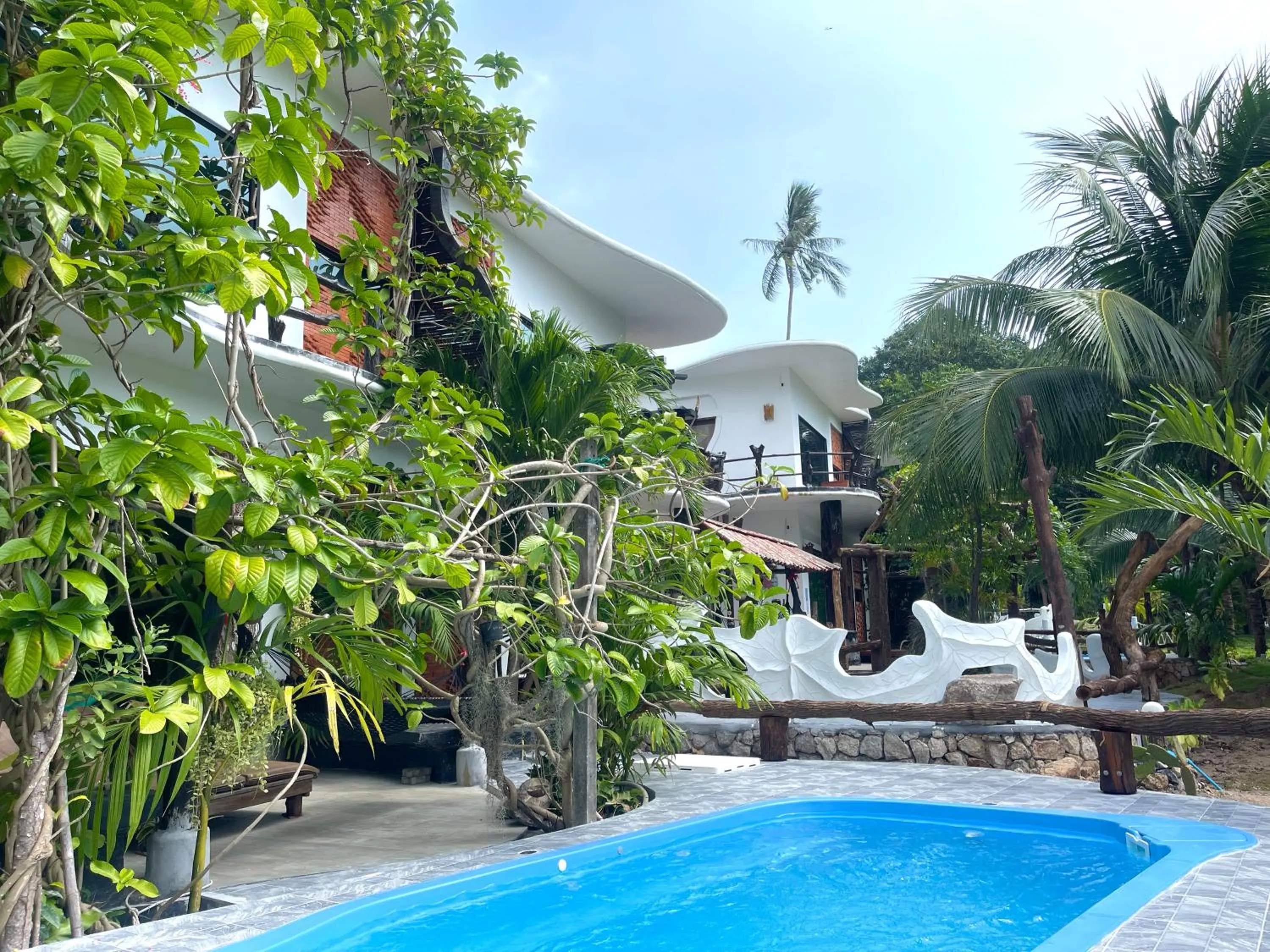 Swimming pool in AC 2 Resort