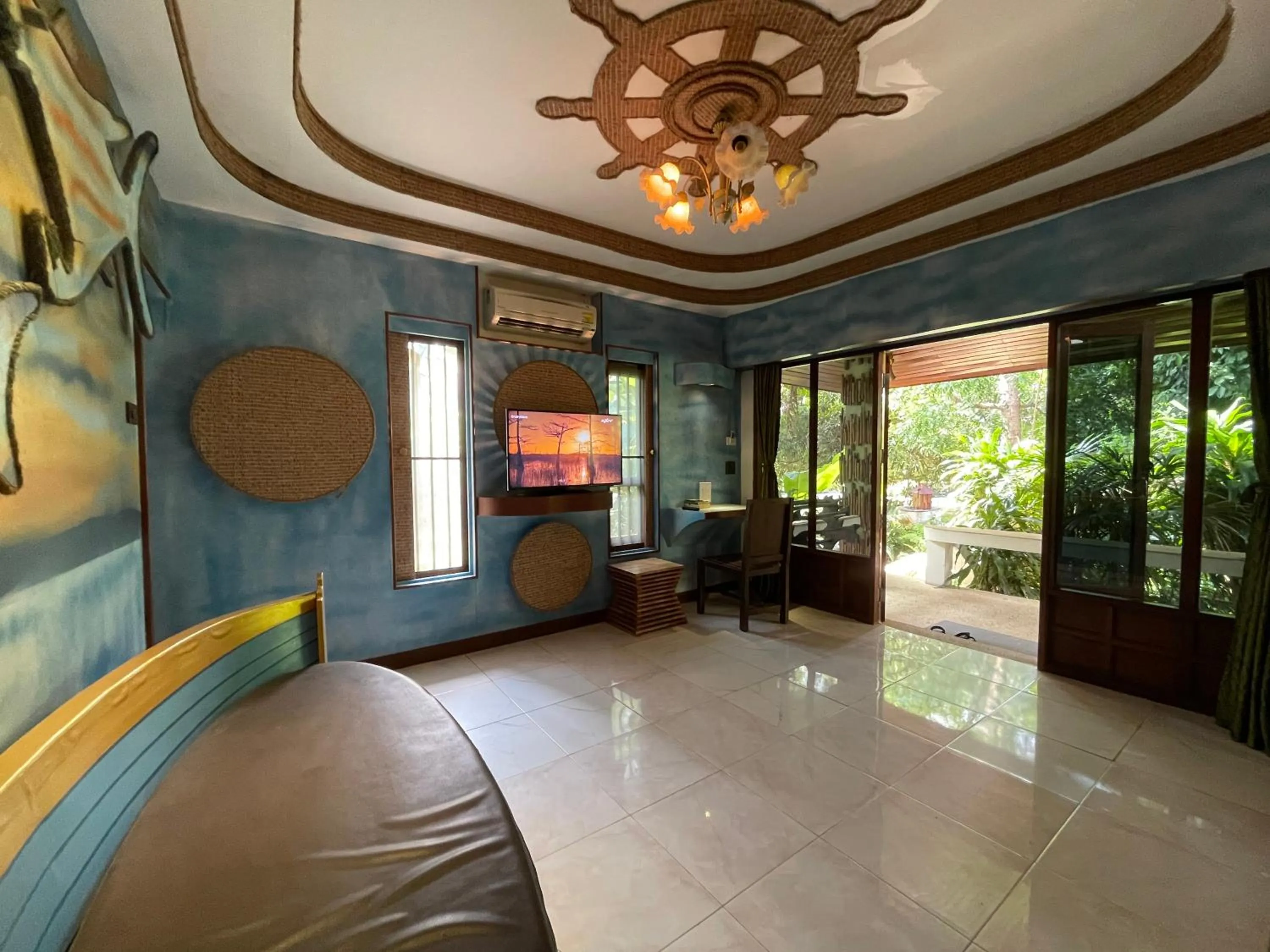 Living room in AC 2 Resort