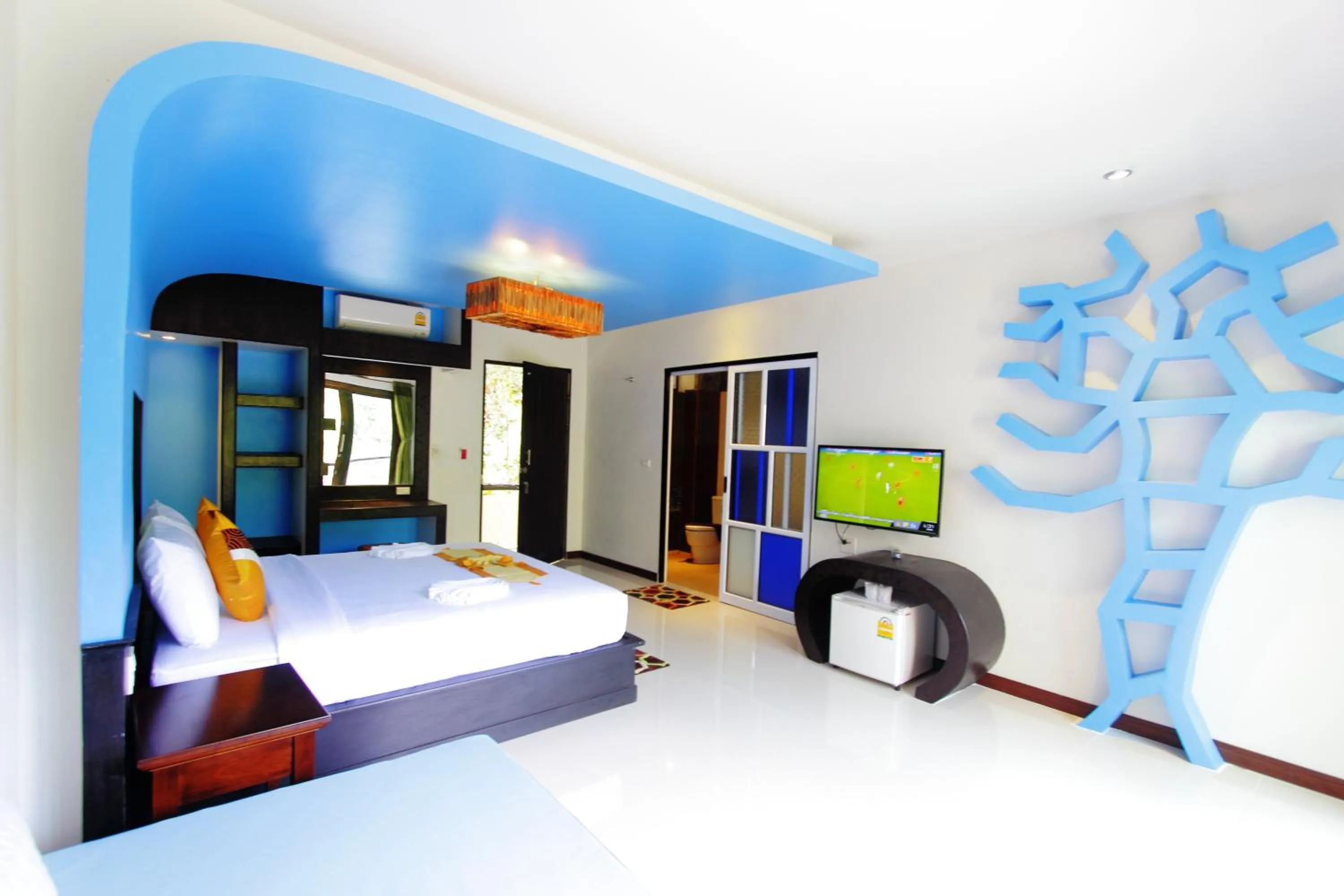 Bedroom, Bed in AC 2 Resort