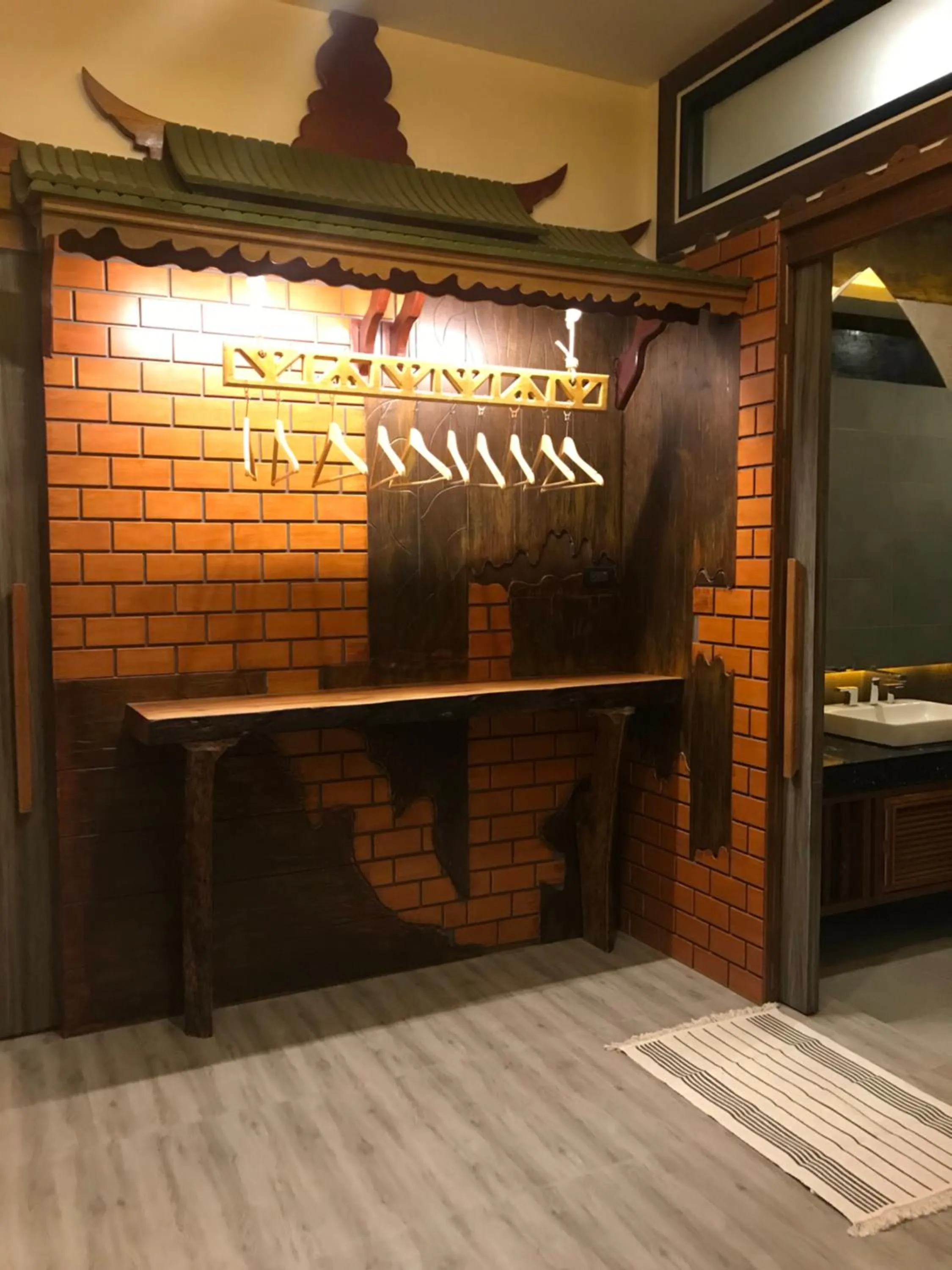 Decorative detail in AC 2 Resort