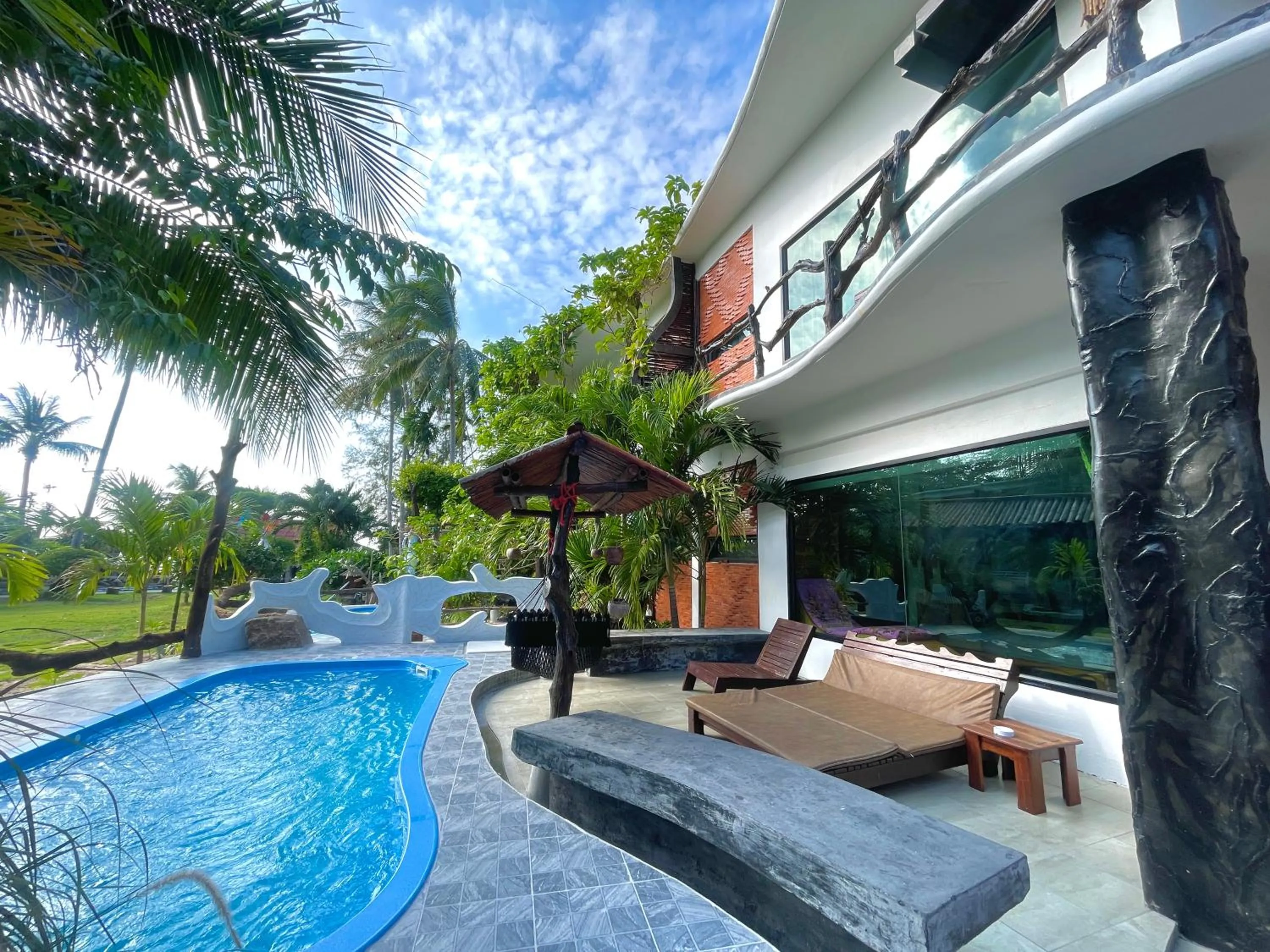 Pool view in AC 2 Resort