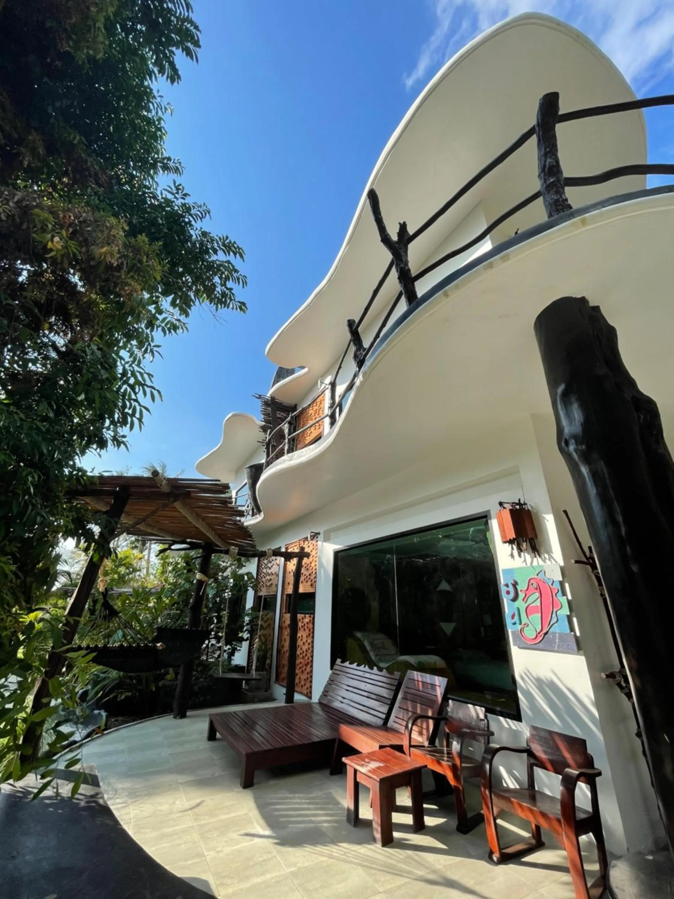 Facade/entrance in AC 2 Resort