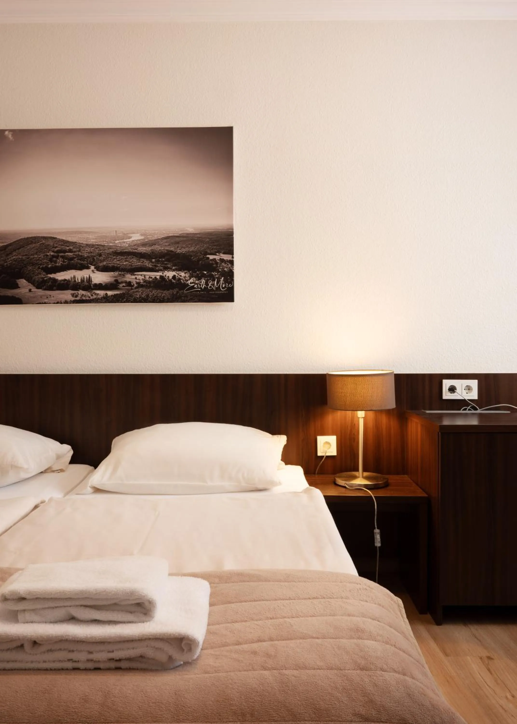 Bed in Hotel Mercedes City