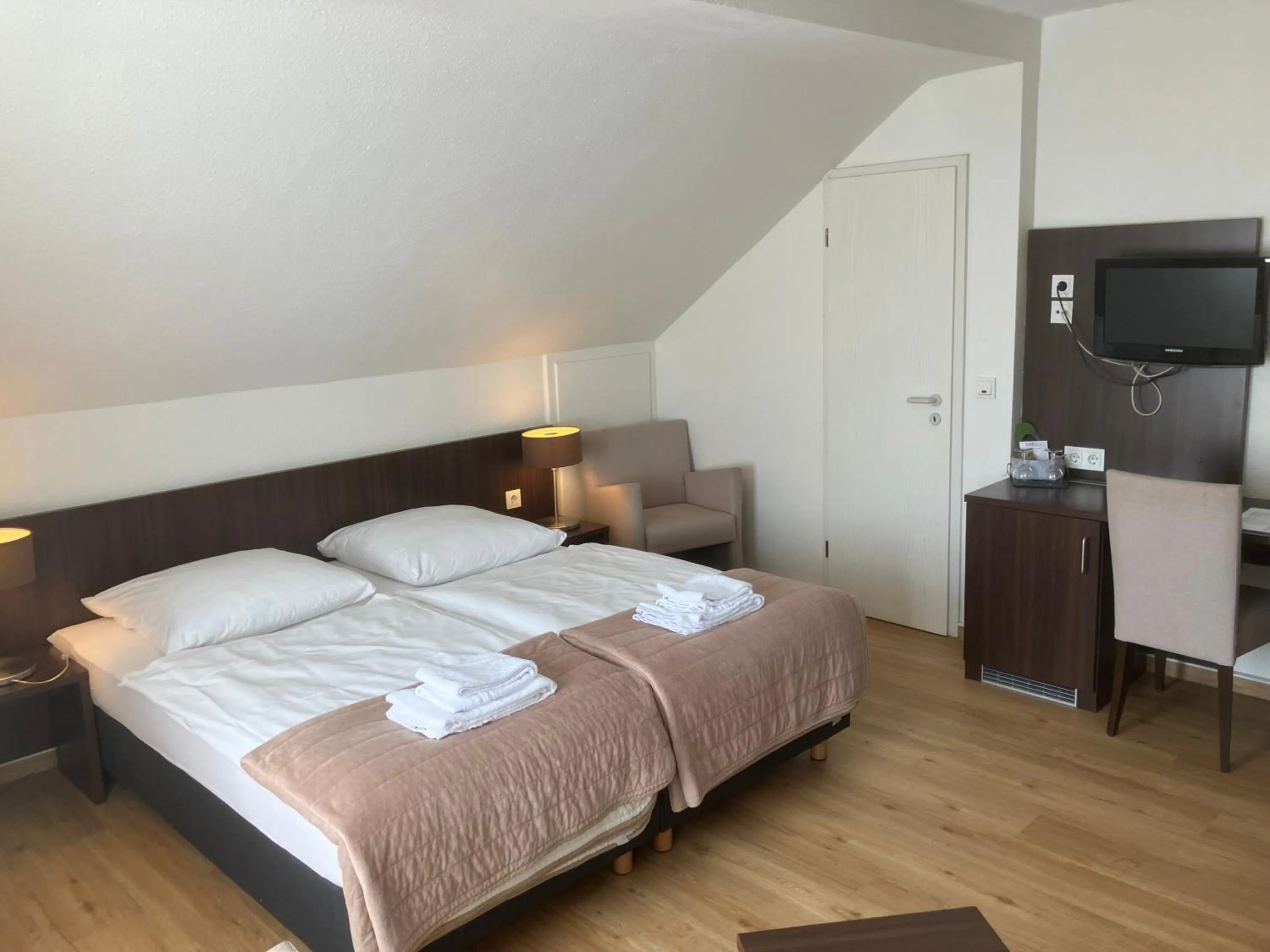 Bed in Hotel Mercedes City