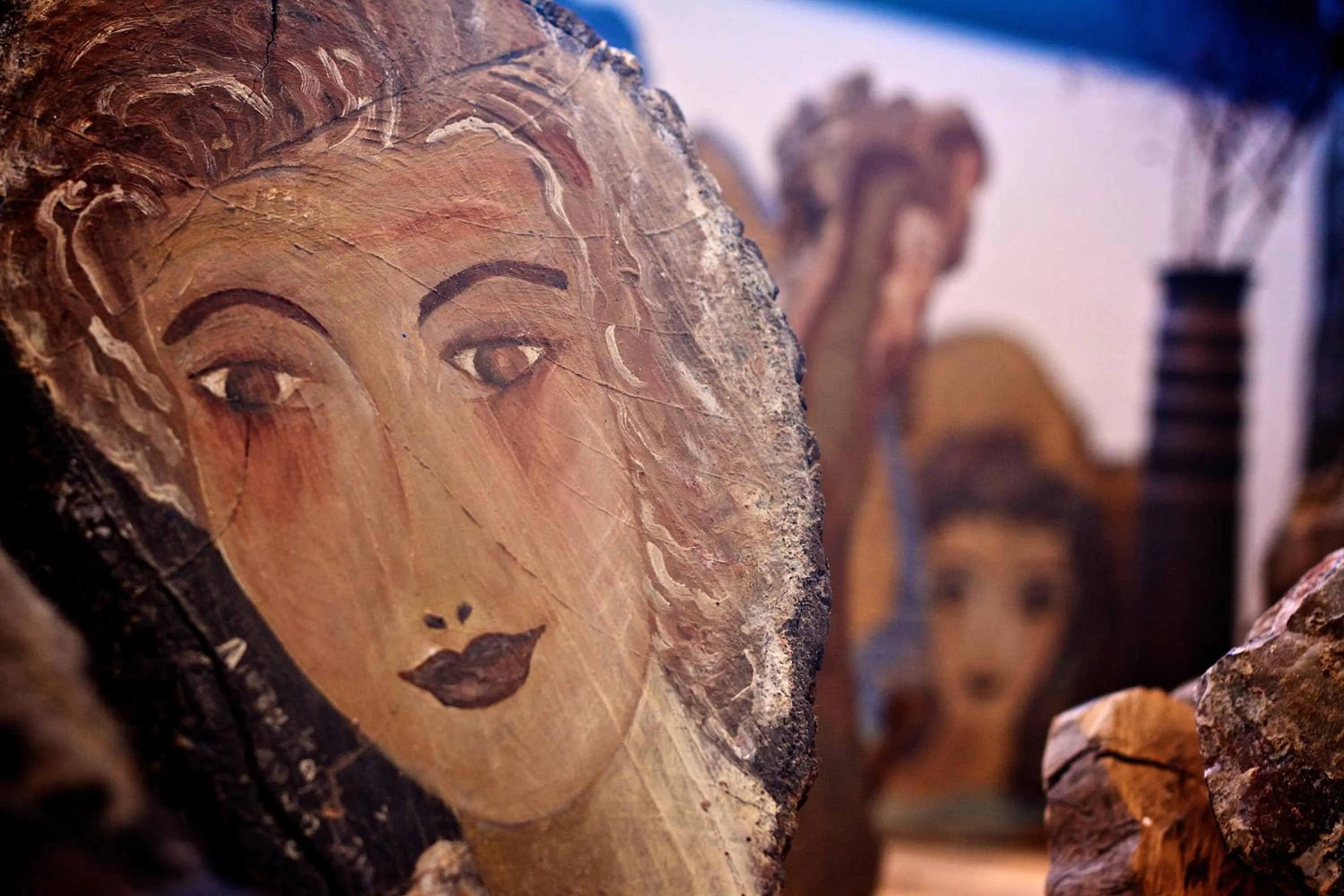 Decorative detail in Platys Gialos Hotel Sifnos