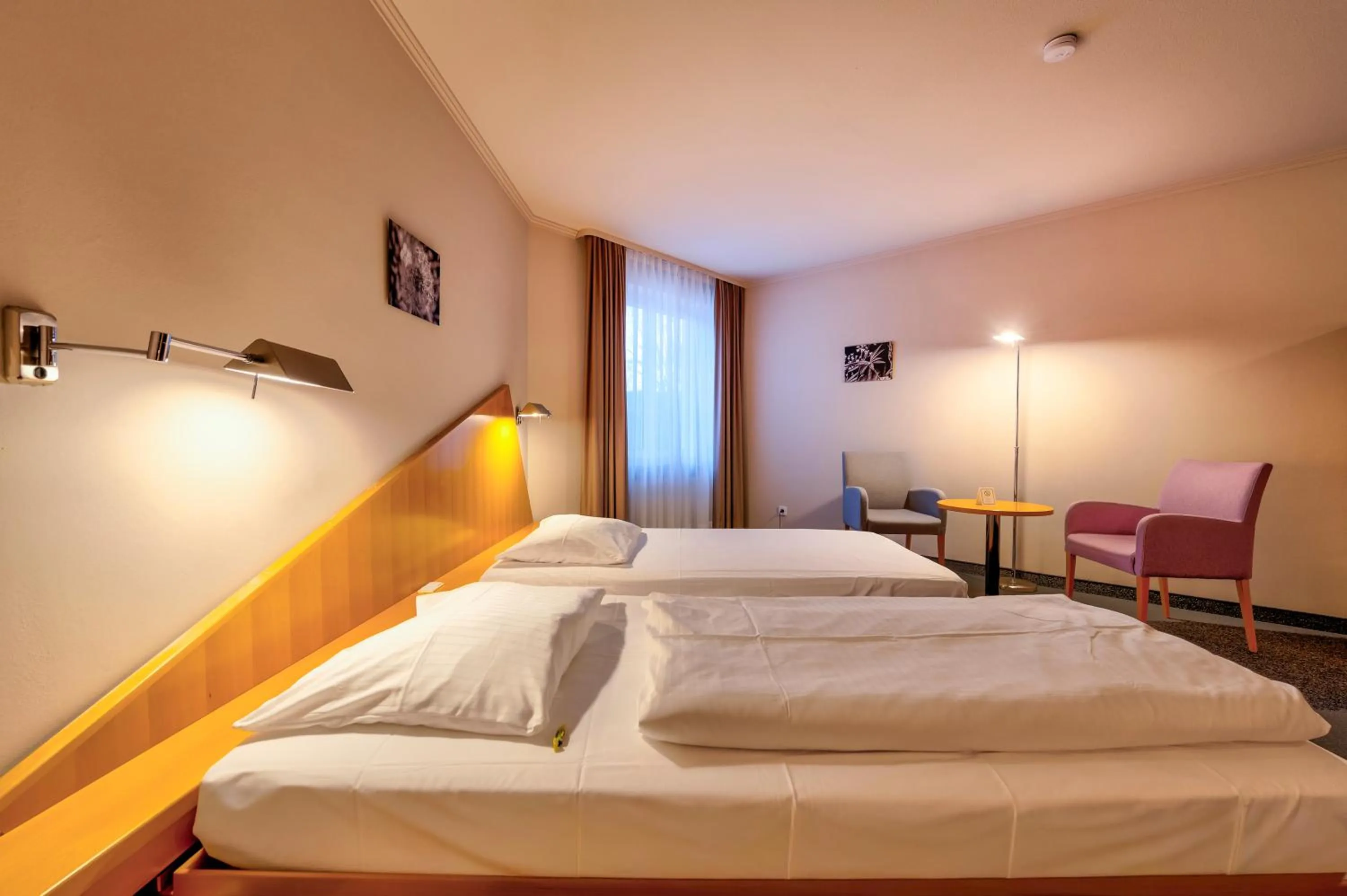 Bed in Golfhotel Fahrenbach