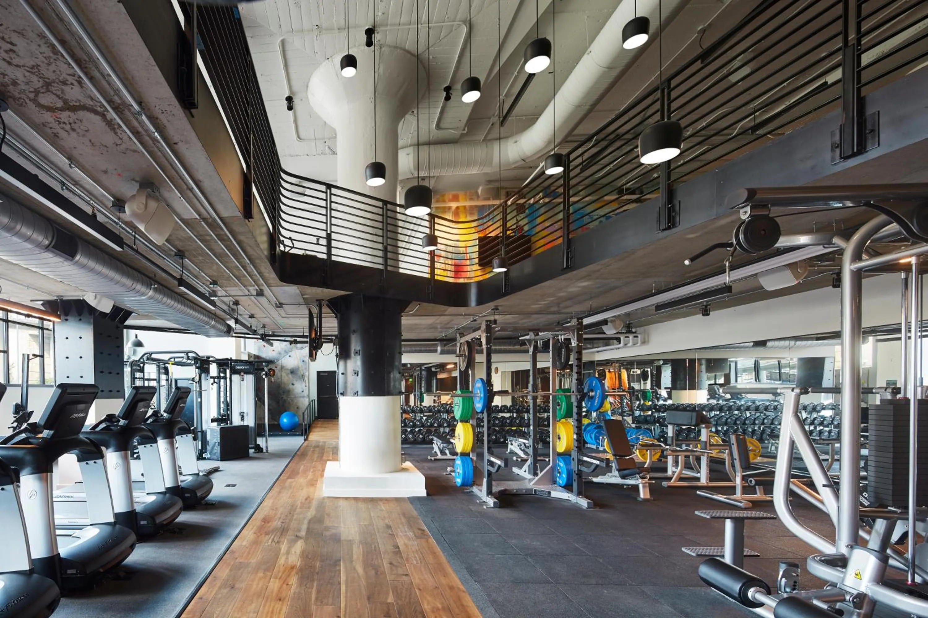 Fitness centre/facilities in Fitler Club
