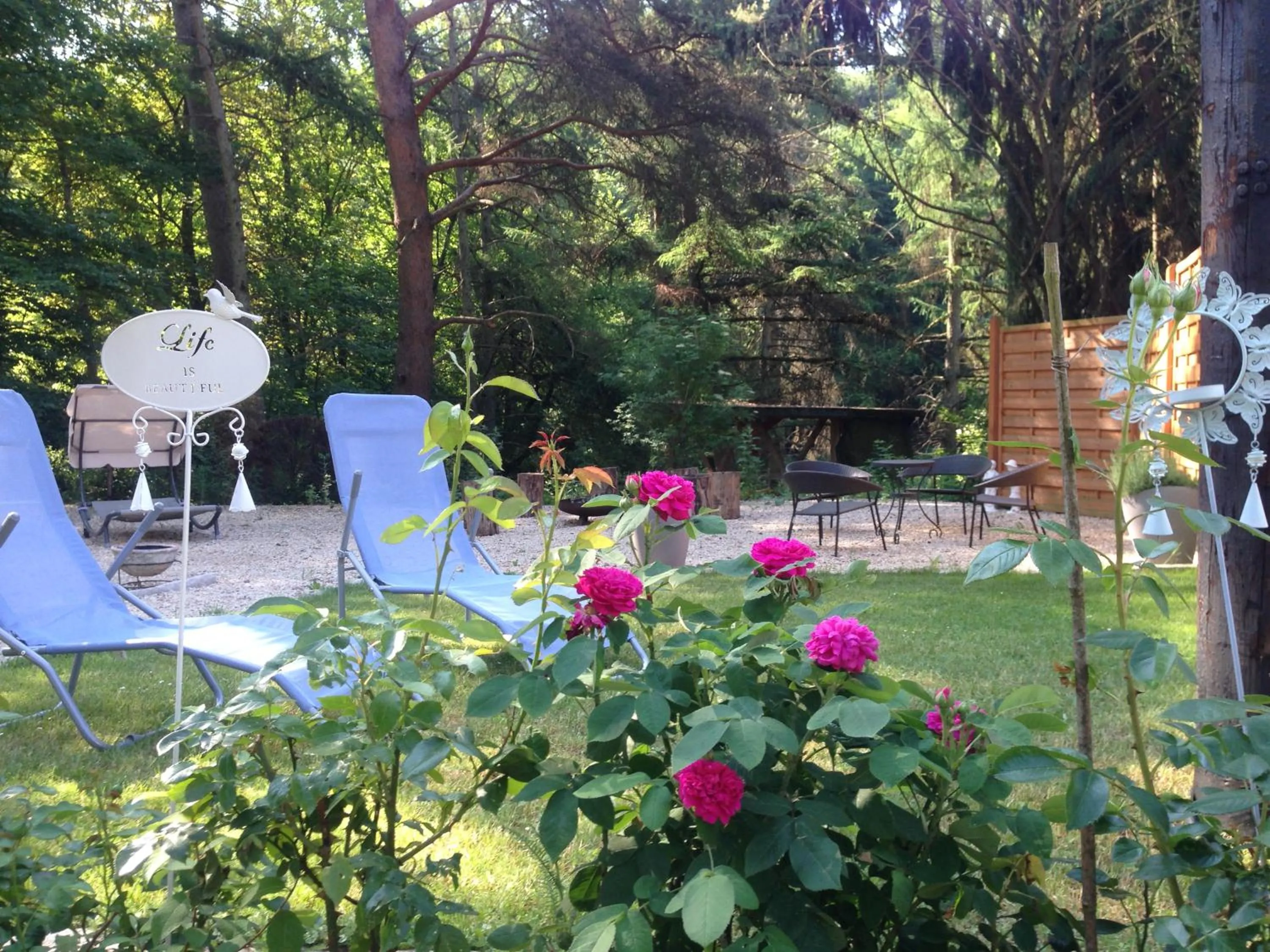 Garden in Hotel Sonnenhof