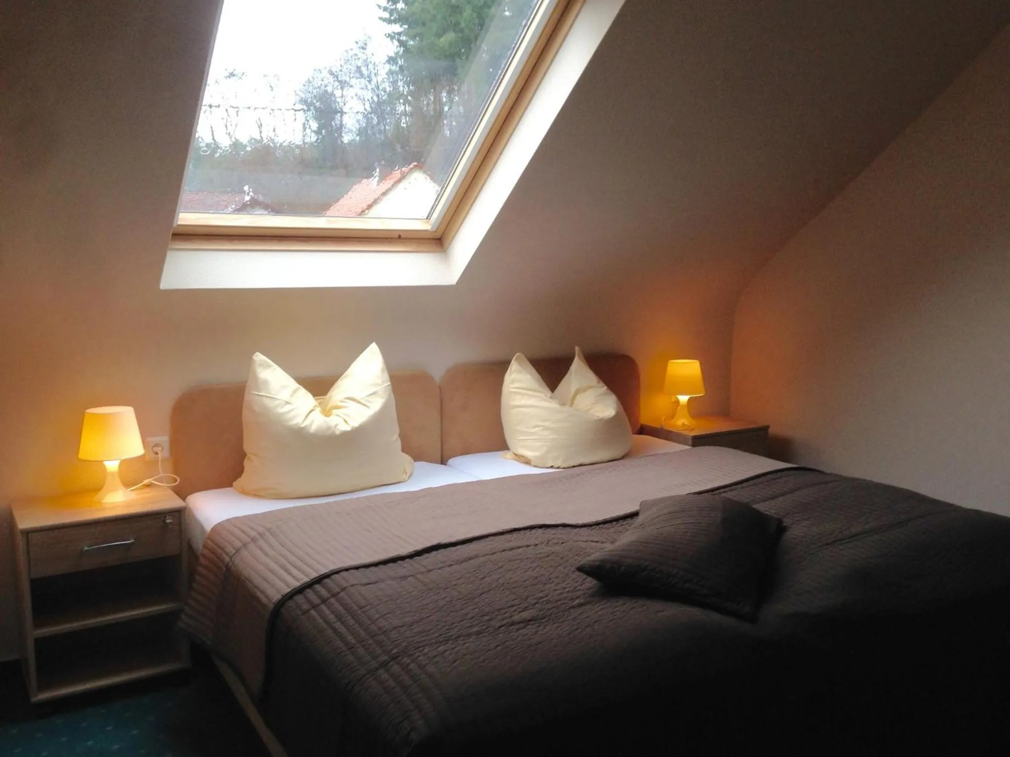 Photo of the whole room, Bed in Hotel Sonnenhof