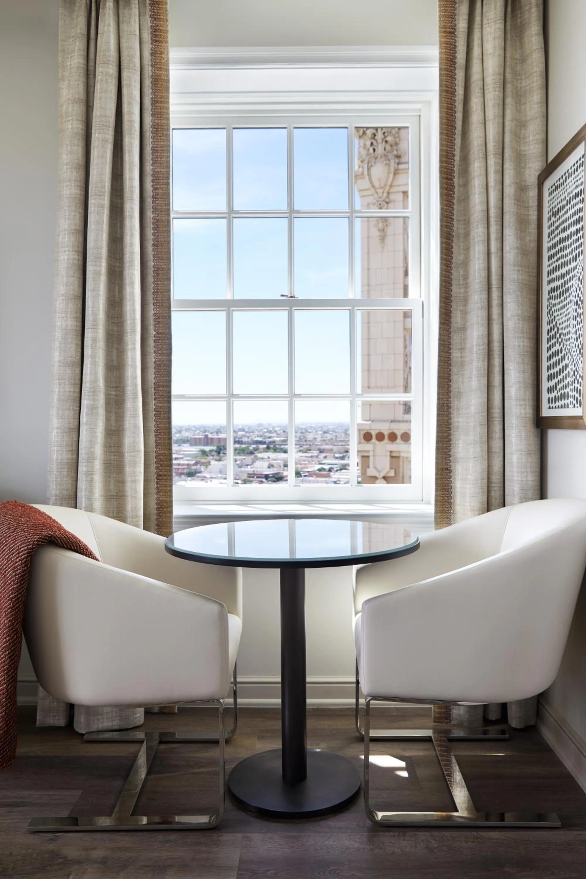 Seating area in The Plaza Hotel Pioneer Park