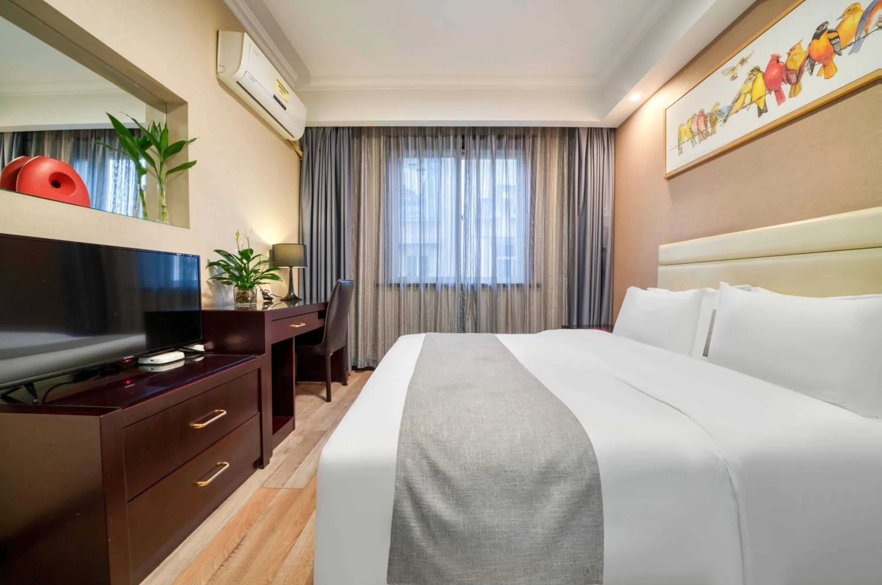 Bed in Hangzhou Bokai Westlake Hotel