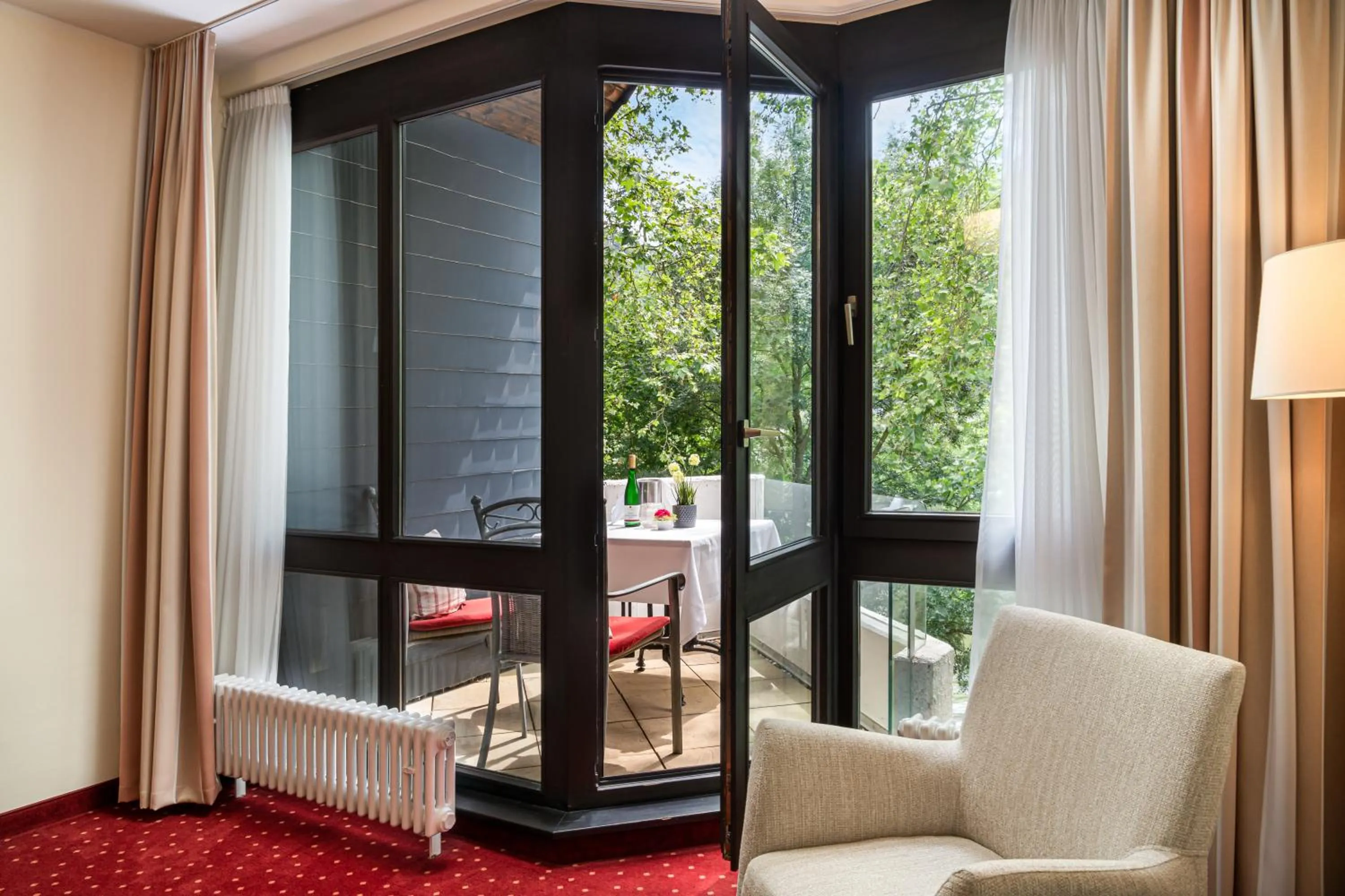 Balcony/Terrace in Hotel Moselblick