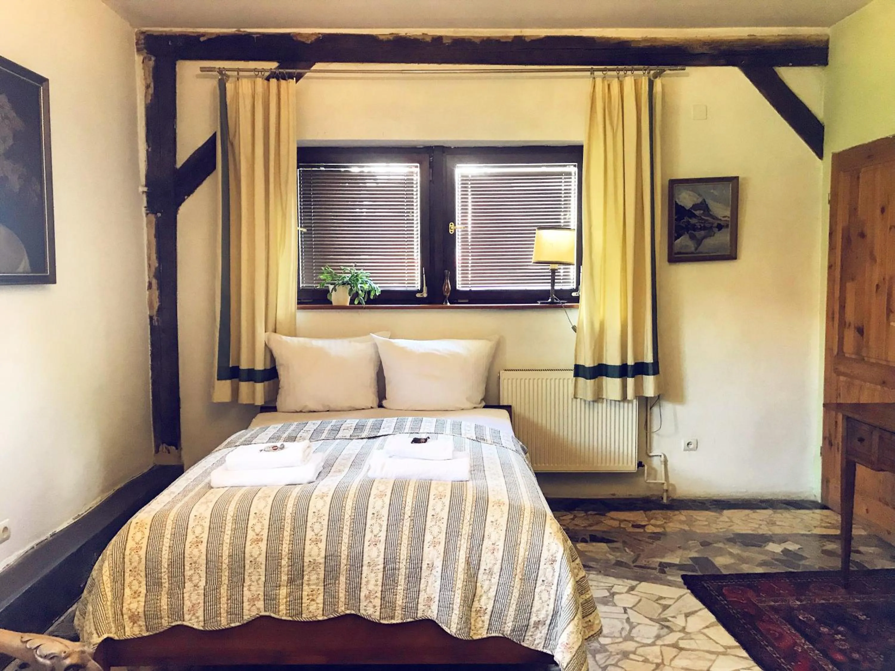 Photo of the whole room, Bed in Dworek Adamski