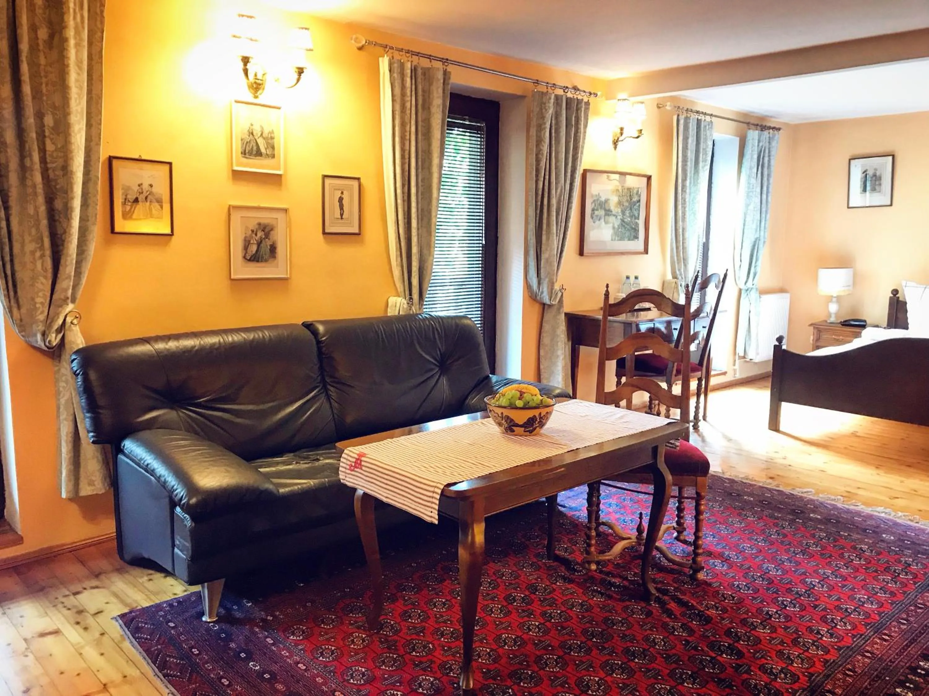 Seating area in Dworek Adamski